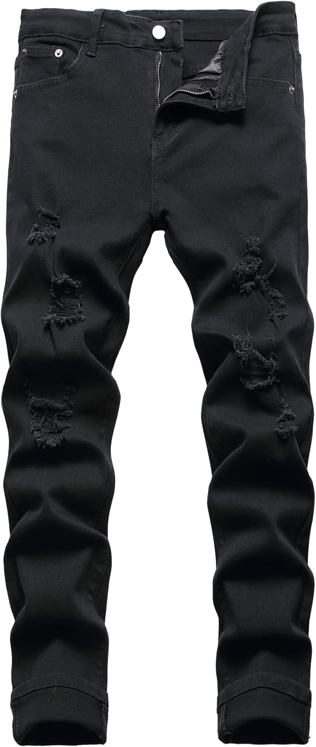 JUNBAOSS Men's Slim Fit Stretch Jeans for Men