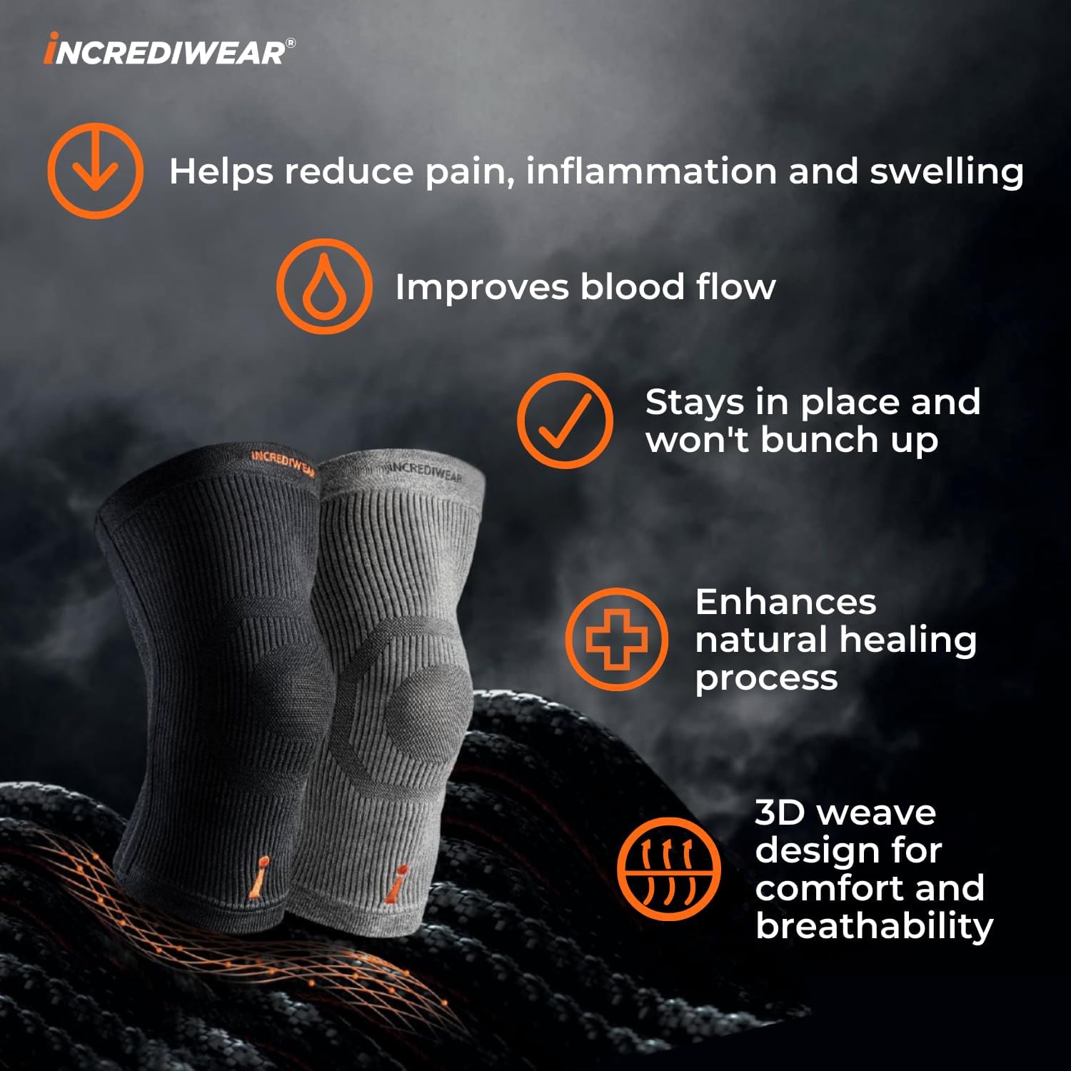 Incrediwear Knee Sleeve – Knee Braces for Knee Pain