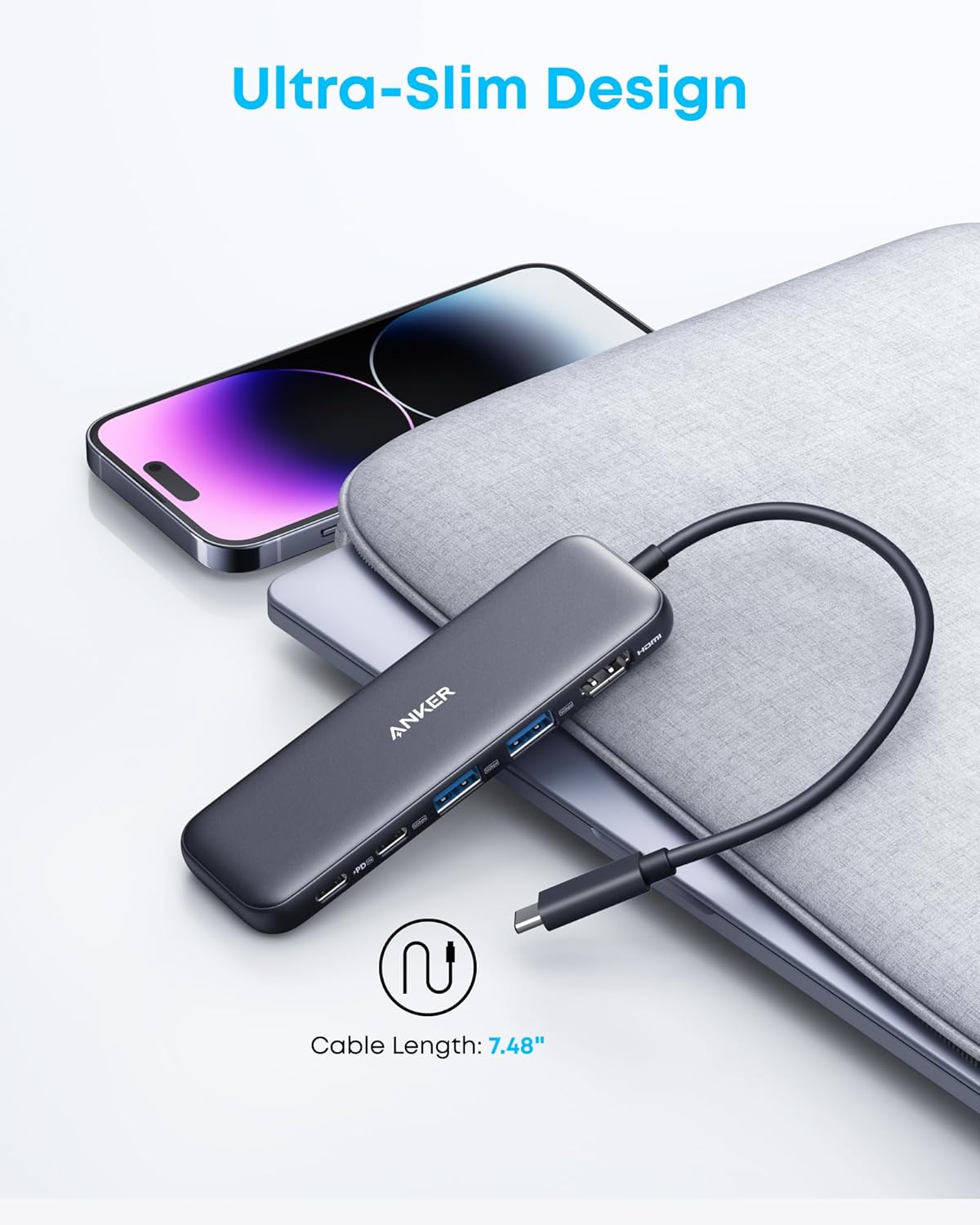 Anker USB-C Hub 5-in-1 with HDMI 4K