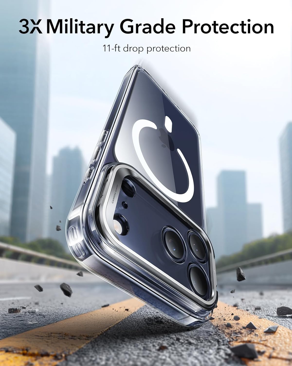 ESR for iPhone 17 Pro Max Case with Stash Stand