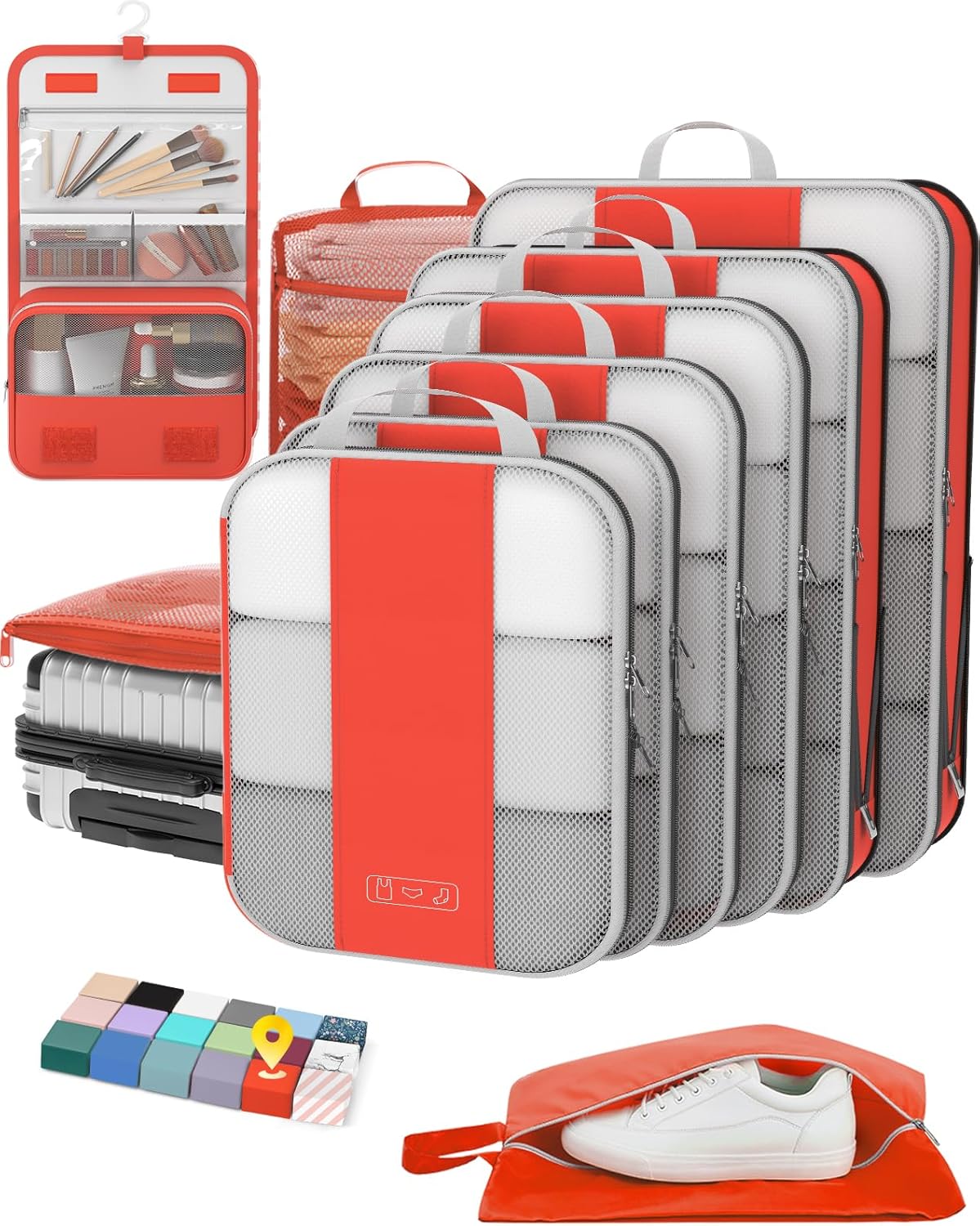 OlarHike 10 Compression Packing Cubes