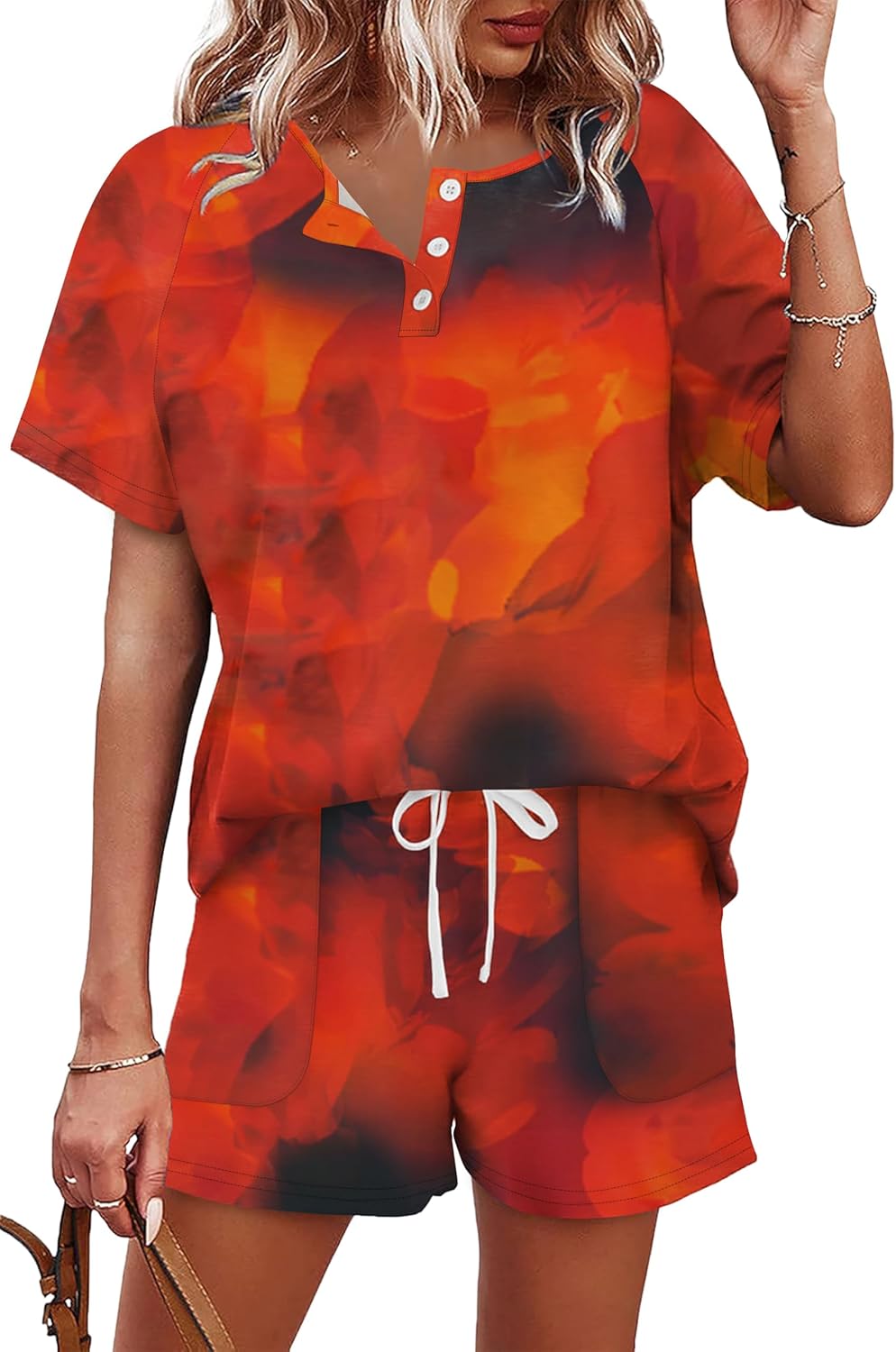 Women’s Summer Two Piece Outfit WIHOLL