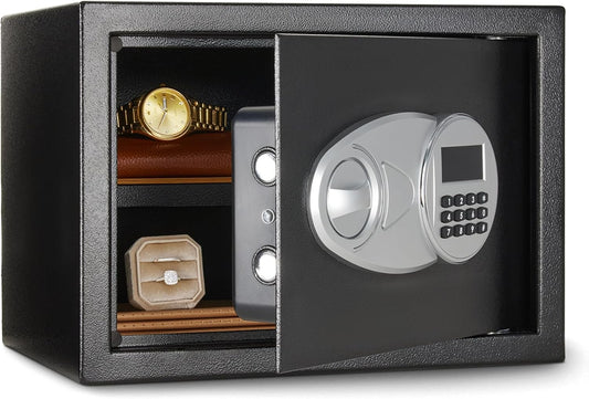 Amazon Basics Steel Security Safe with Keypad