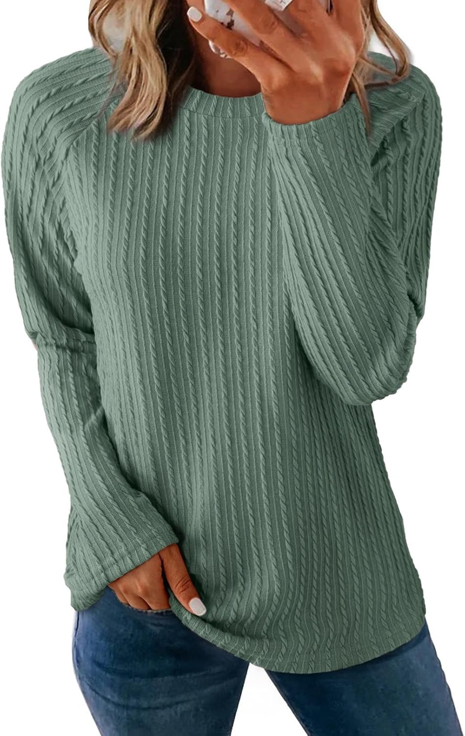 Dokotoo Womens Tops Long Sleeve Lightweight Shirts