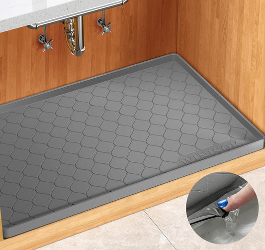 Silicone Under Sink Mat Kitchen & Cabinet Protector