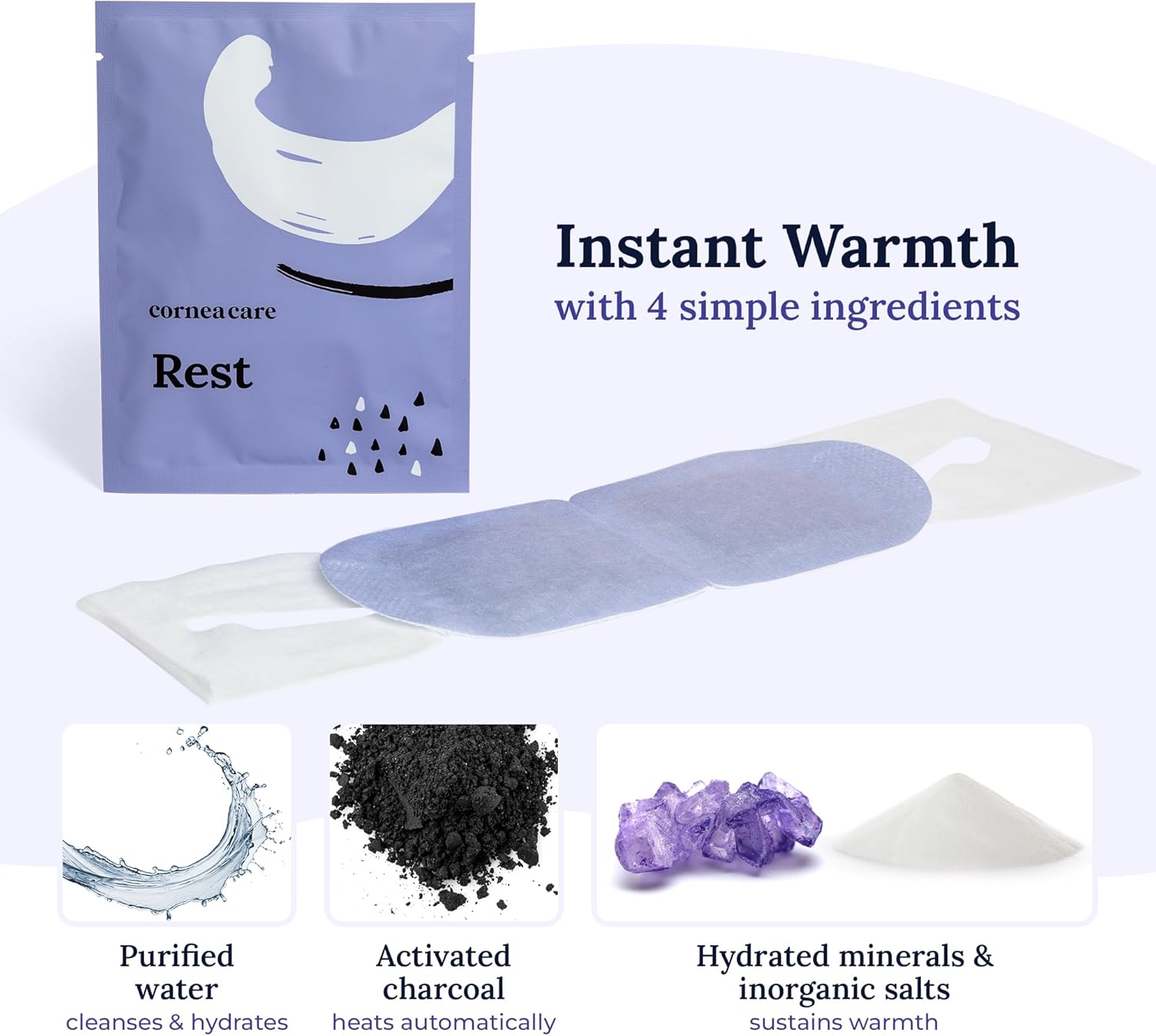 Rest Self-Heating Eye Mask, Dry Eye Relief