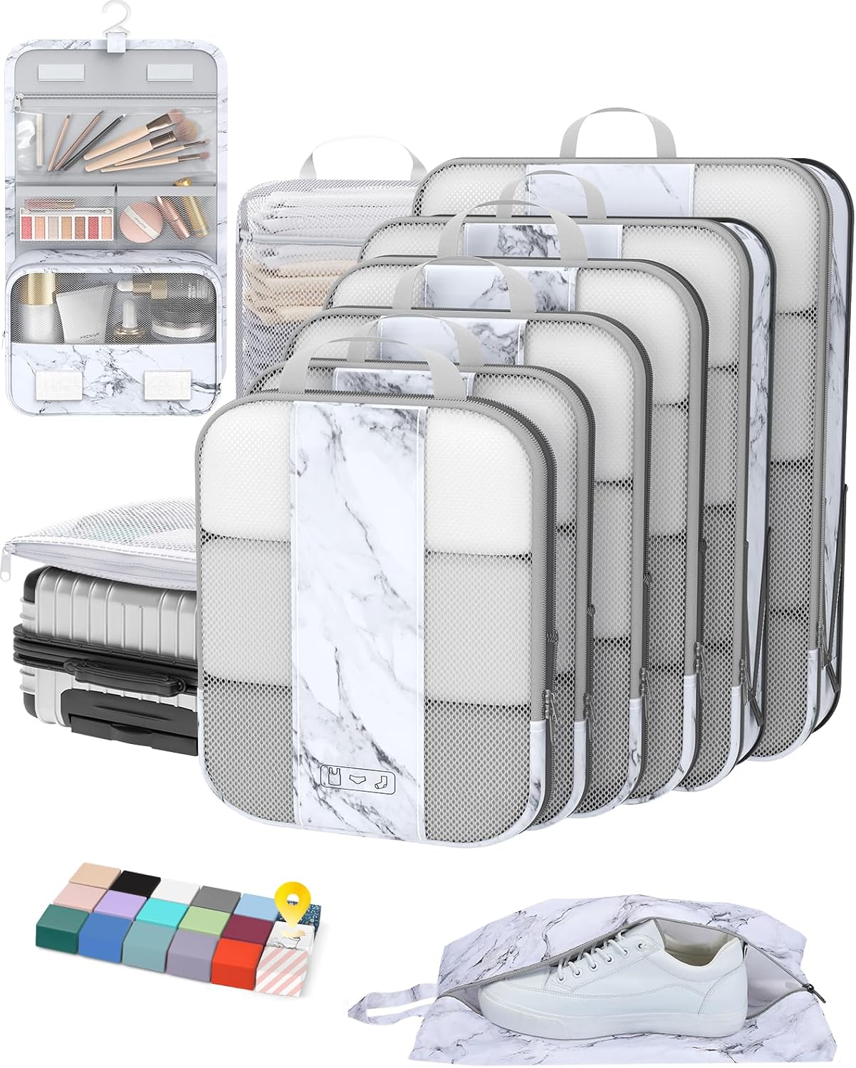 OlarHike 10 Compression Packing Cubes