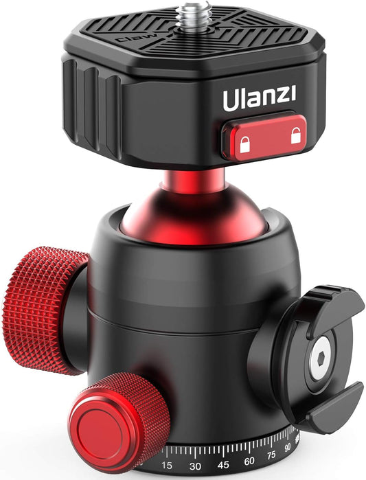 ULANZI Ball Head with Claw Super Quick Release Design