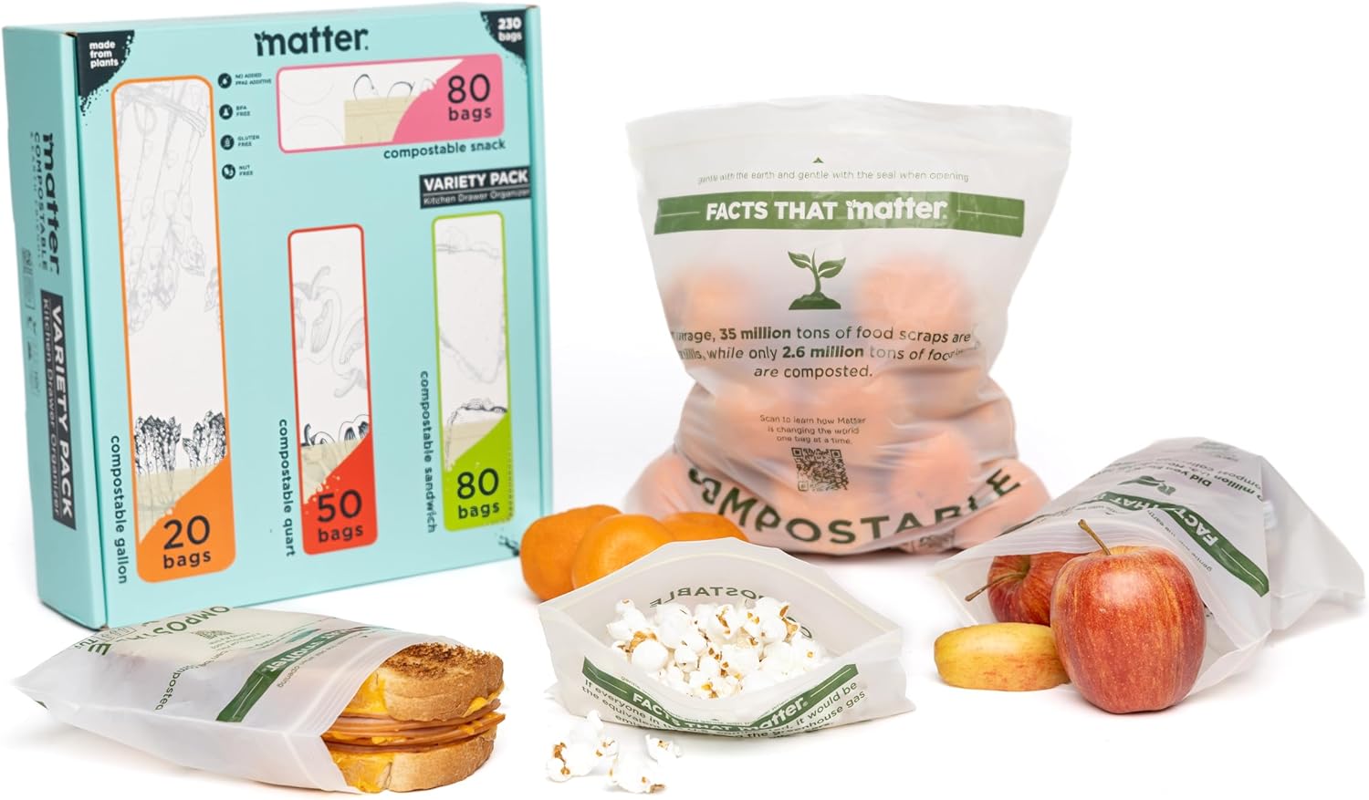 Matter Compostable Kitchen Bags