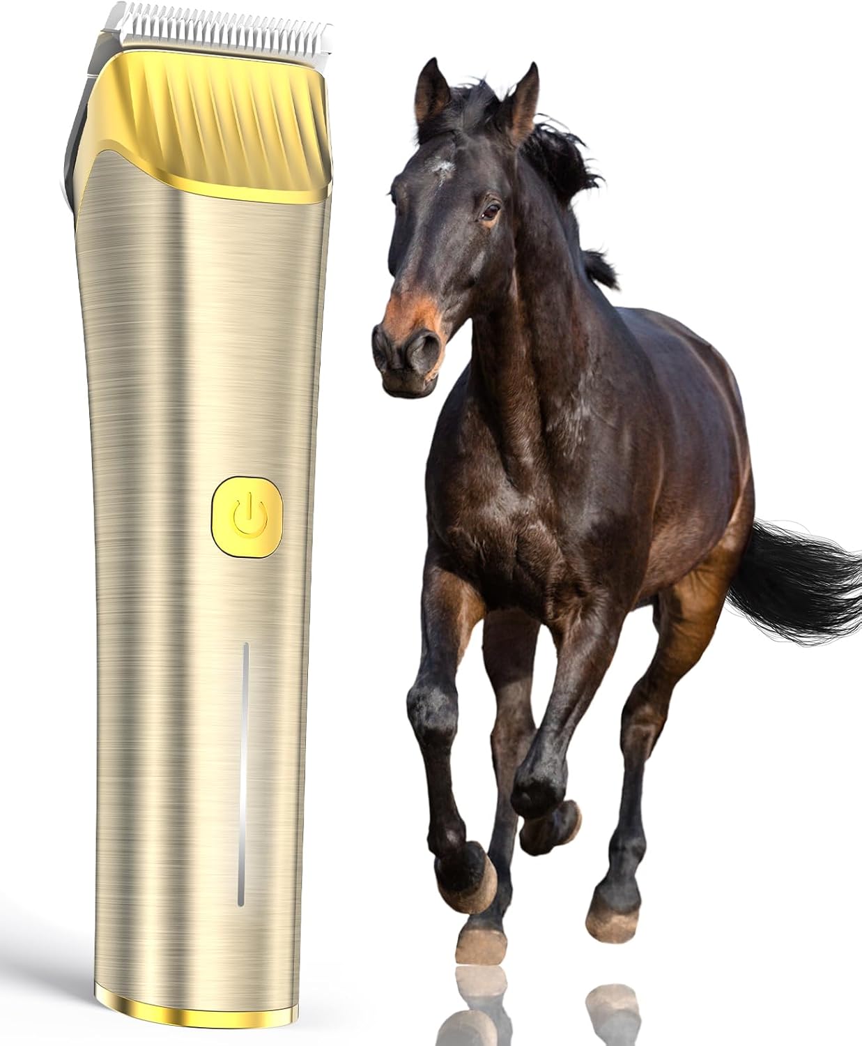oneisall Cordless Horse Clippers Trimmer Shaver Kit