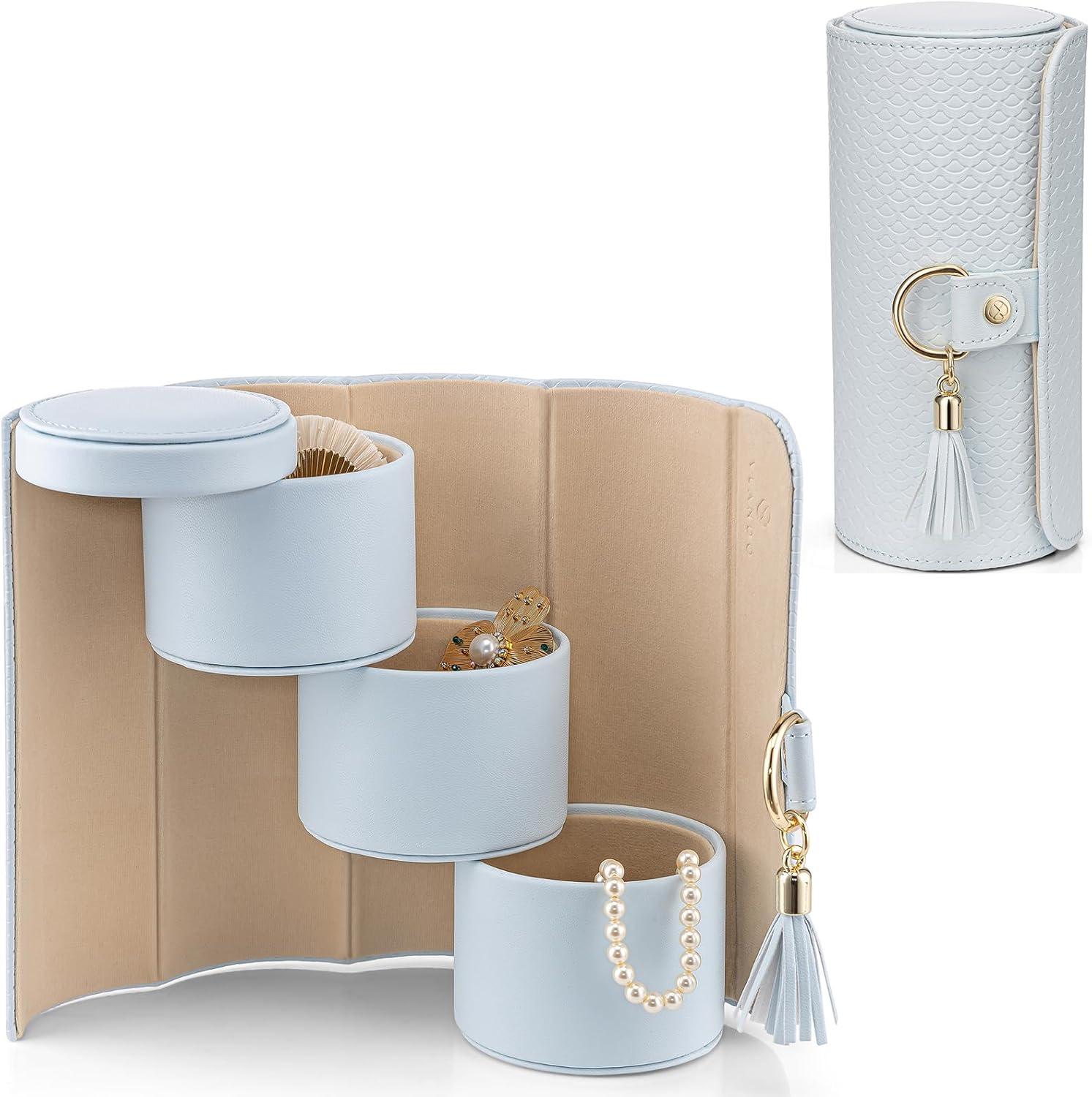 Vlando Viaggio Small Jewelry Case Box