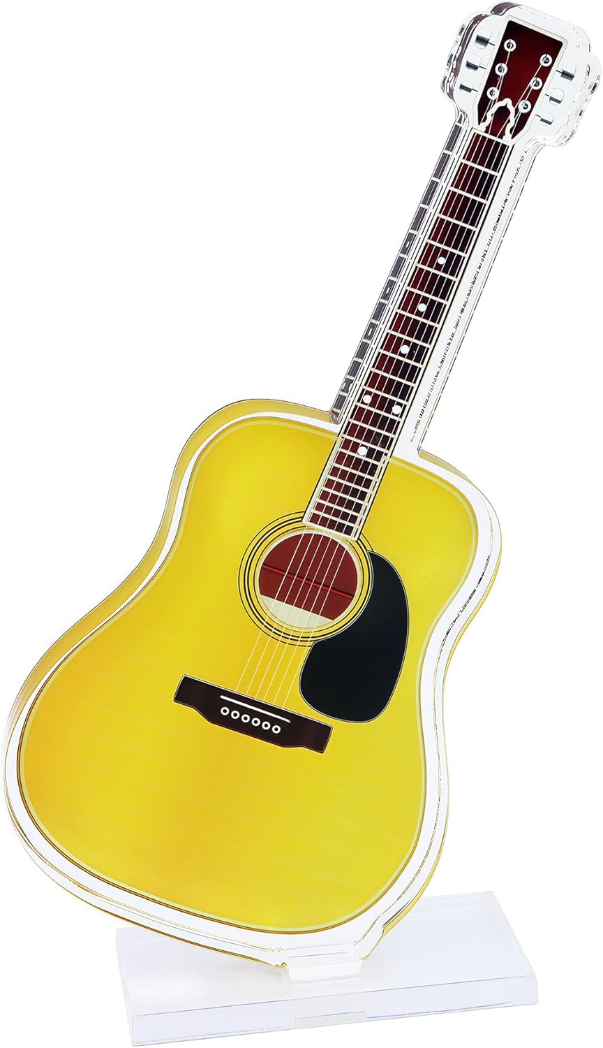 Acrylic Guitar Desk Decor for Music Room