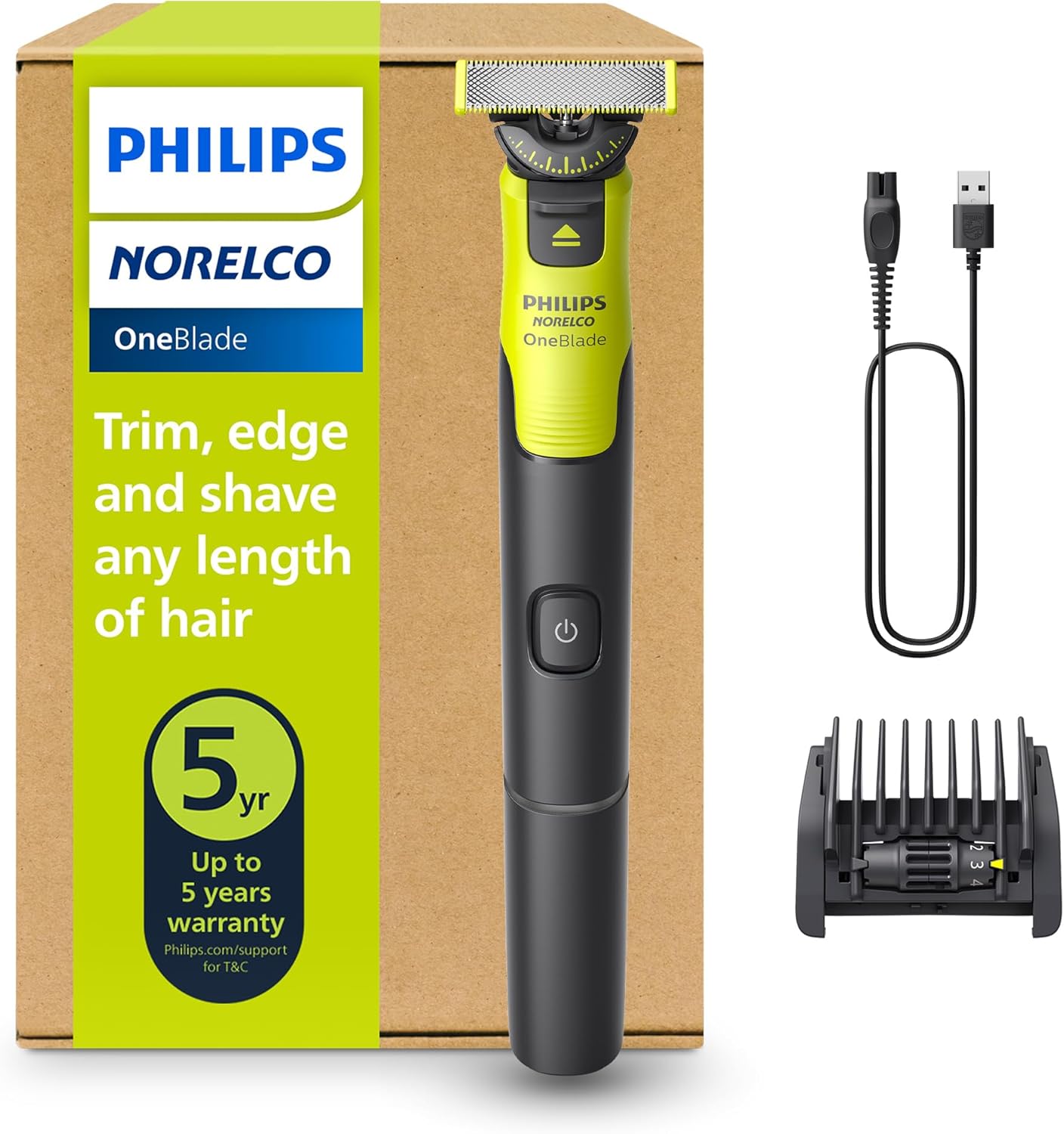 Philips Norelco OneBlade 360 Face Trimmer & Shaver