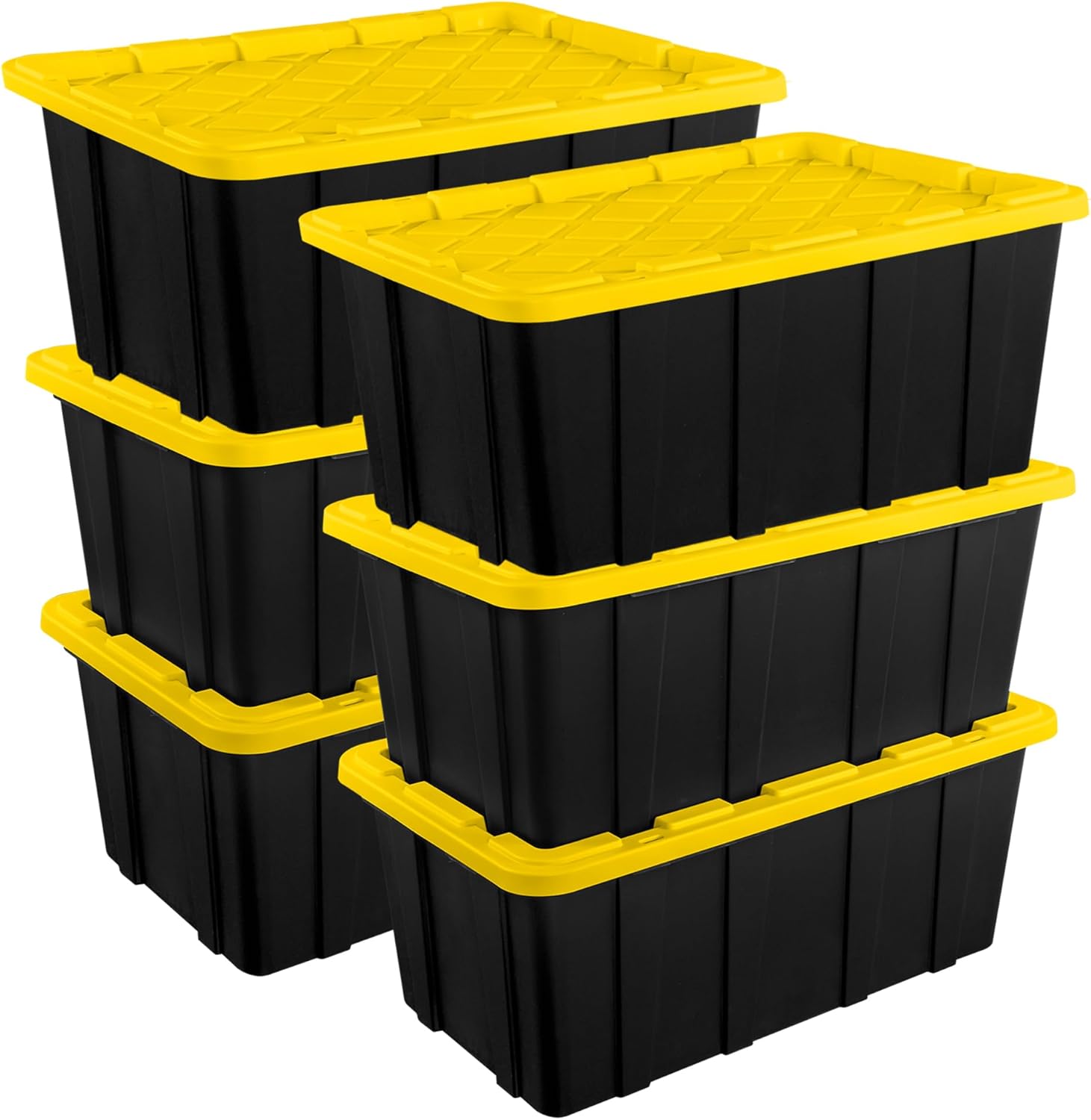 Sterilite Heavy-Duty Plastic Storage Bins