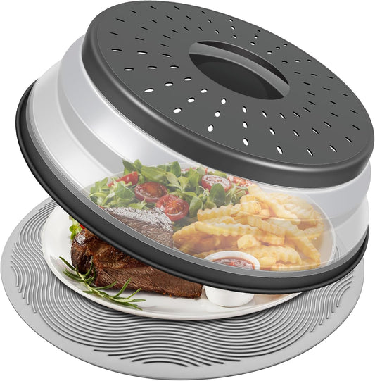 Microwave Plate Cover and Colander Mat