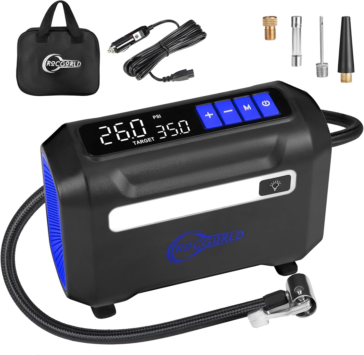 R8 Portable Tire Inflator Air Compressor