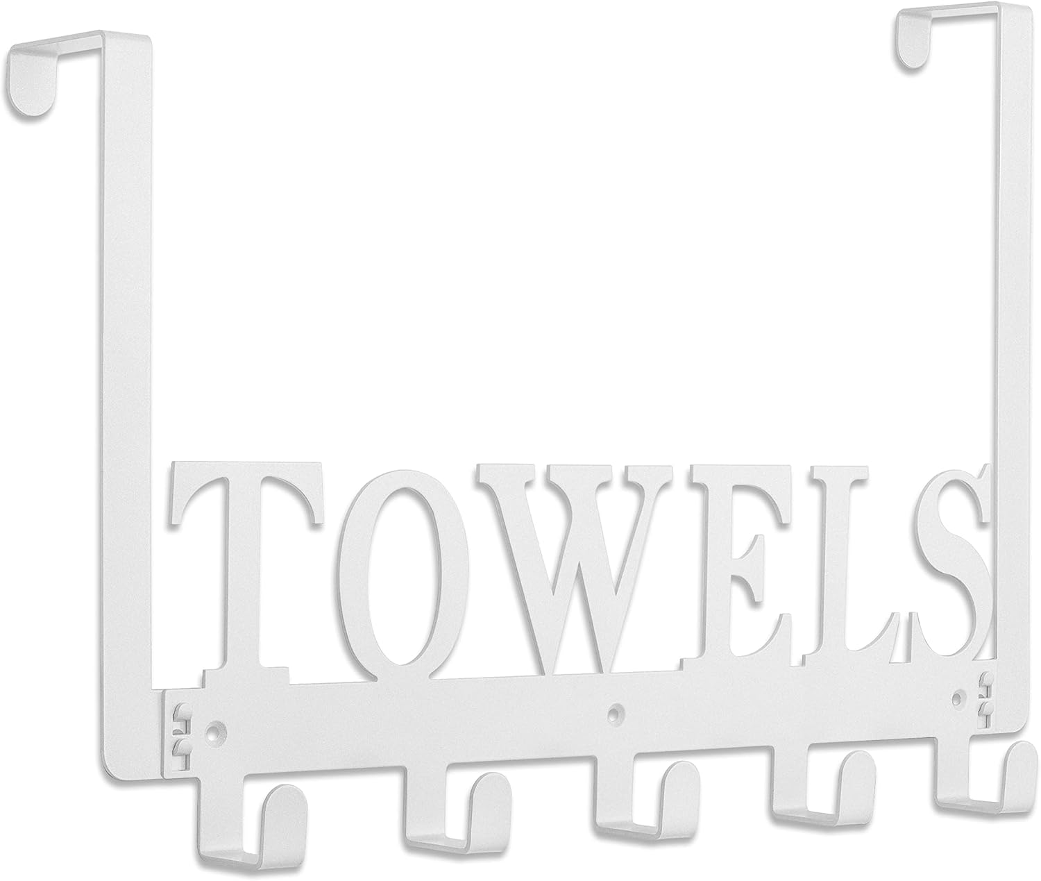 Over The Door Hooks - Towel Holder for Bathroom
