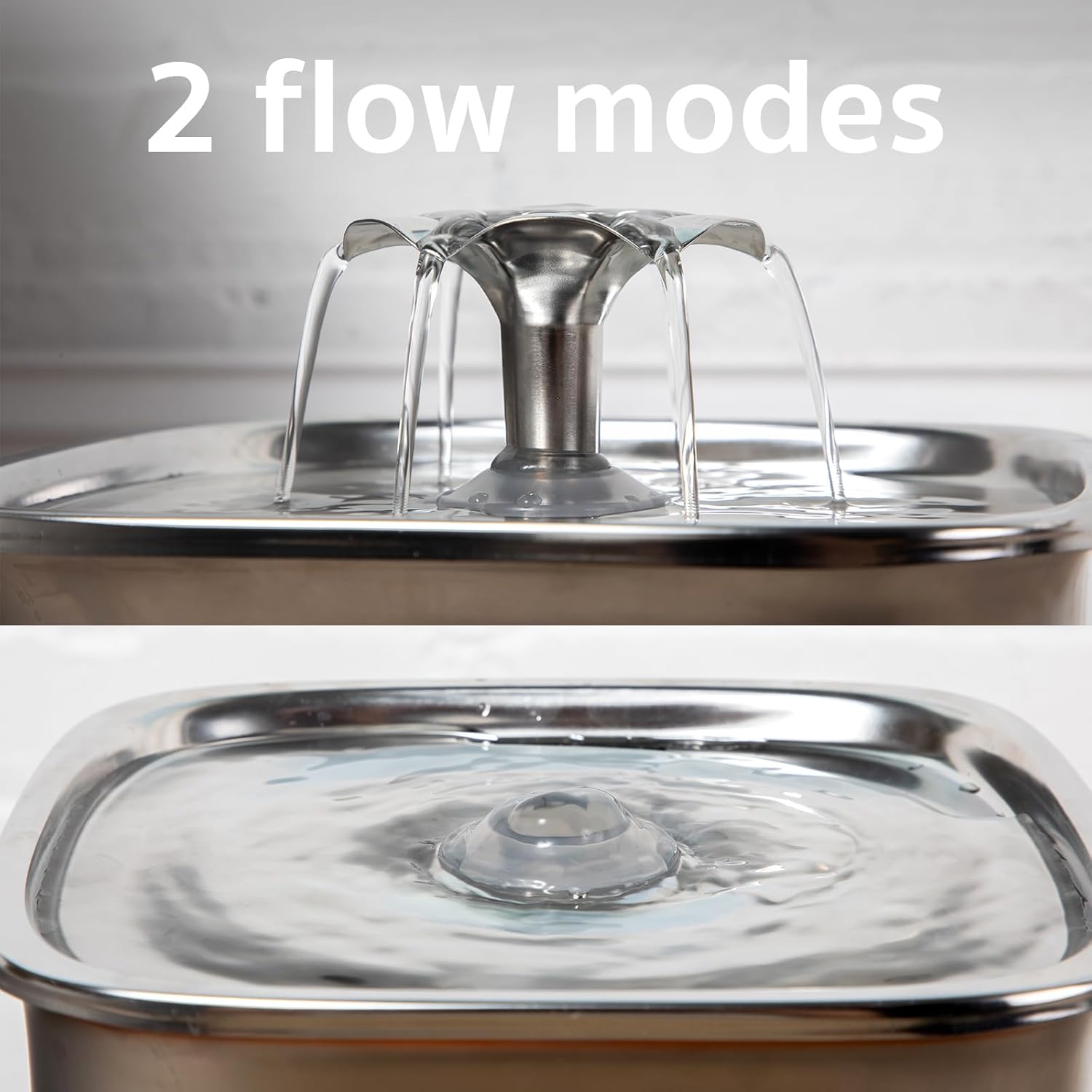 Veken 95oz Stainless Steel Cat Water Fountain