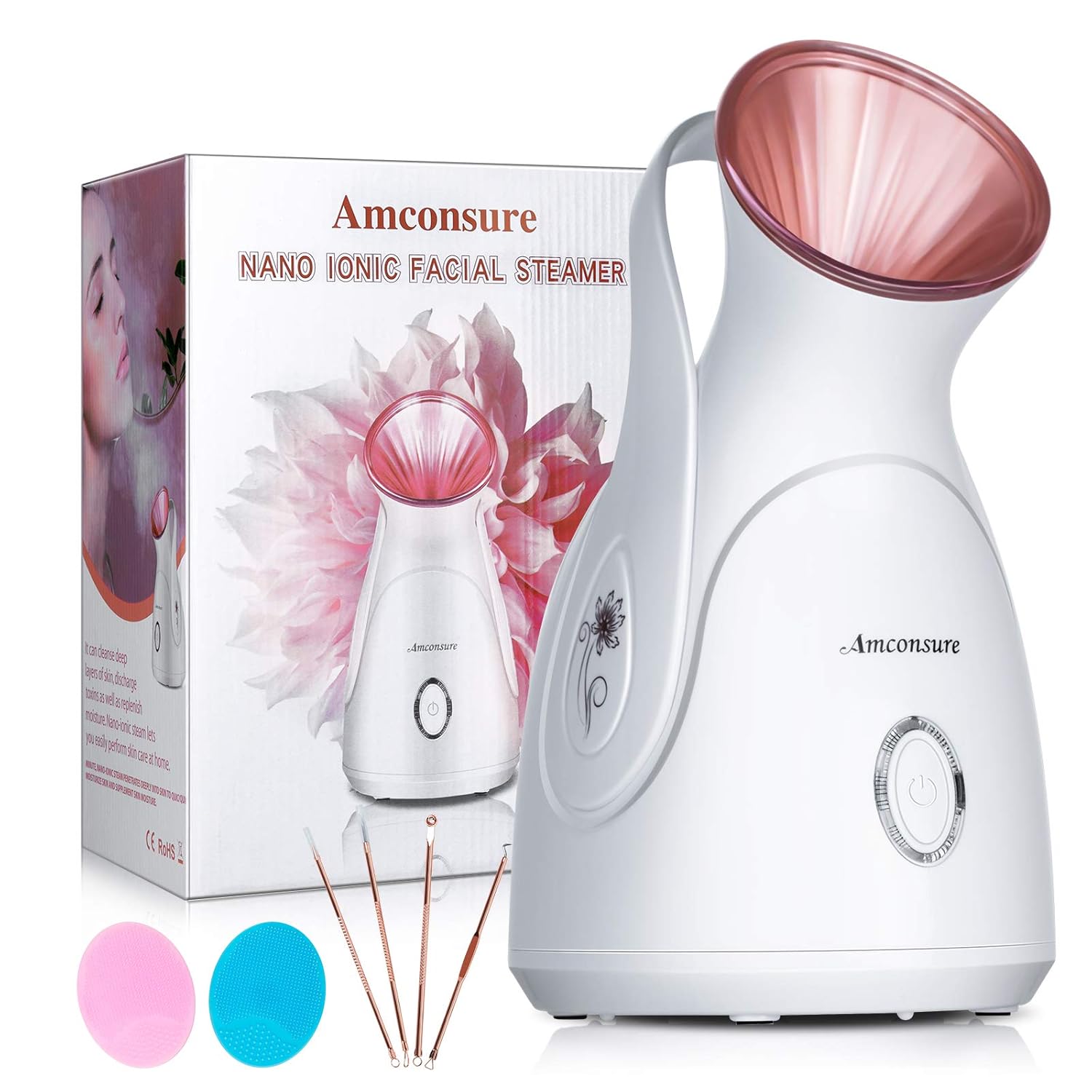 Amconsure Facial Steamer Skin Care Kit