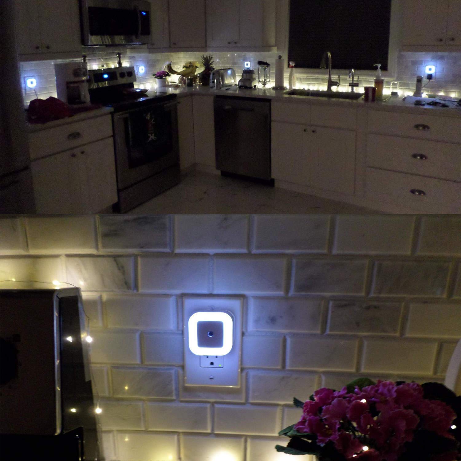 Uigos LED Night Light with Dusk to Dawn Sensor