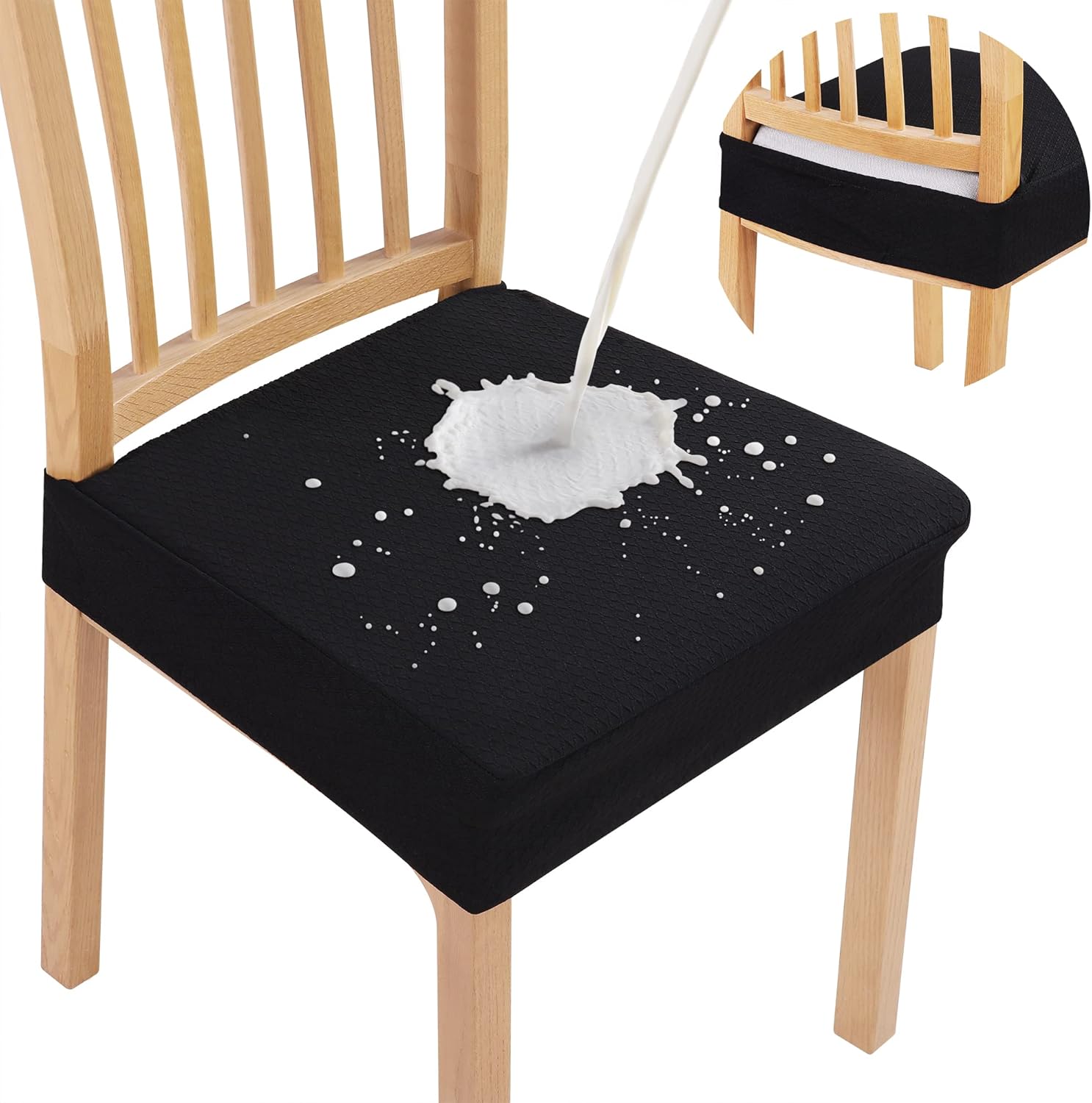 Smiry Waterproof Seat Covers for Dining Room