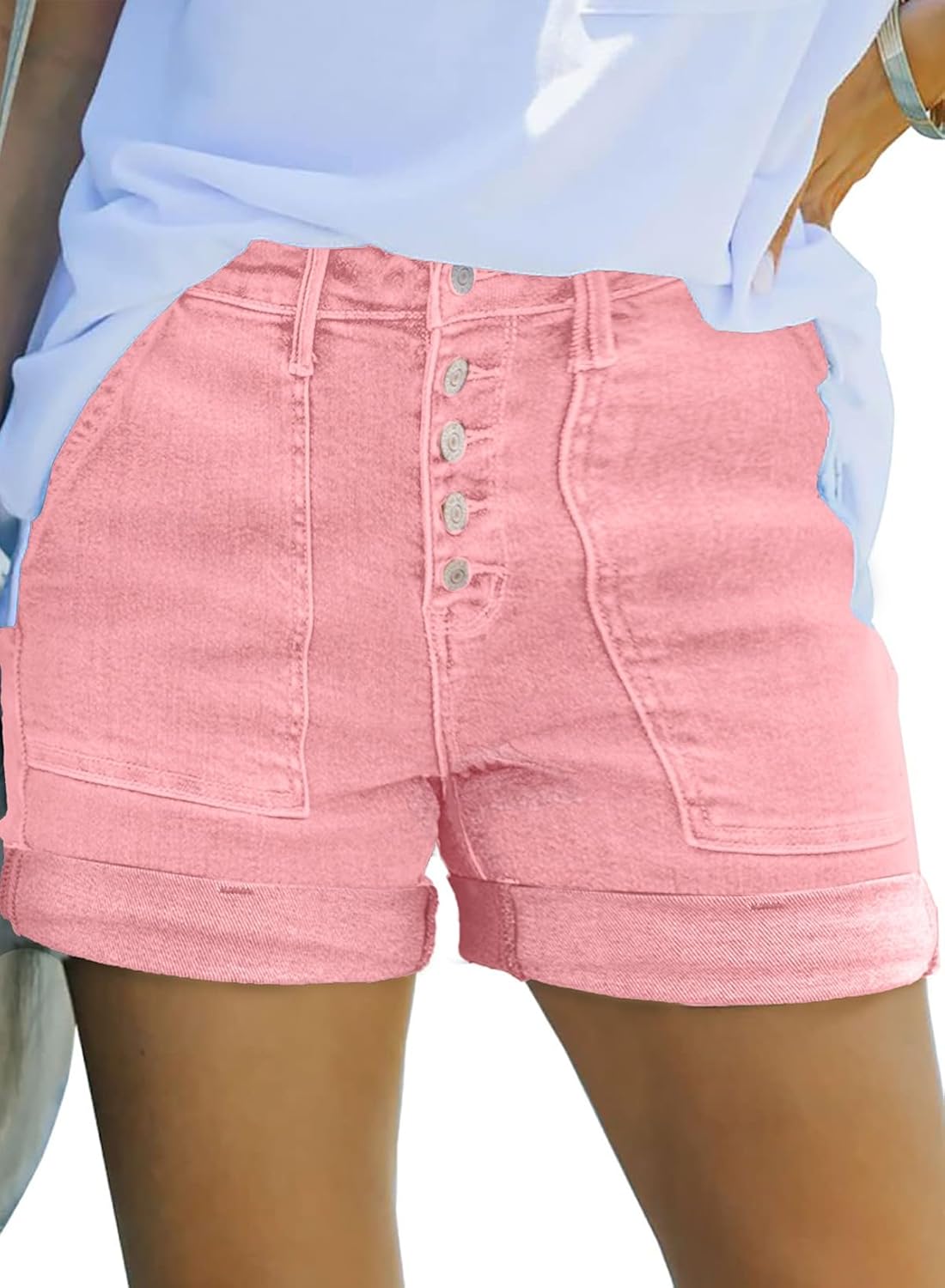 Sidefeel Womens Jean Denim Shorts