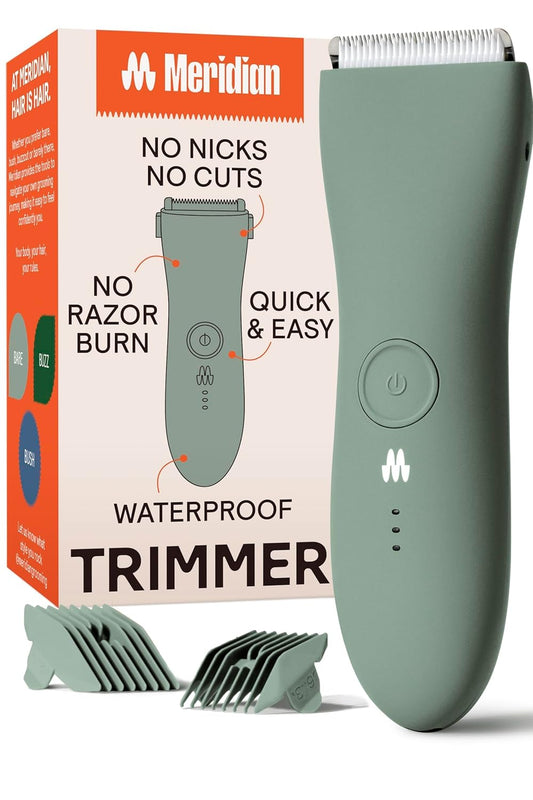 MERIDIAN The Trimmer Men's Body Hair Shaver