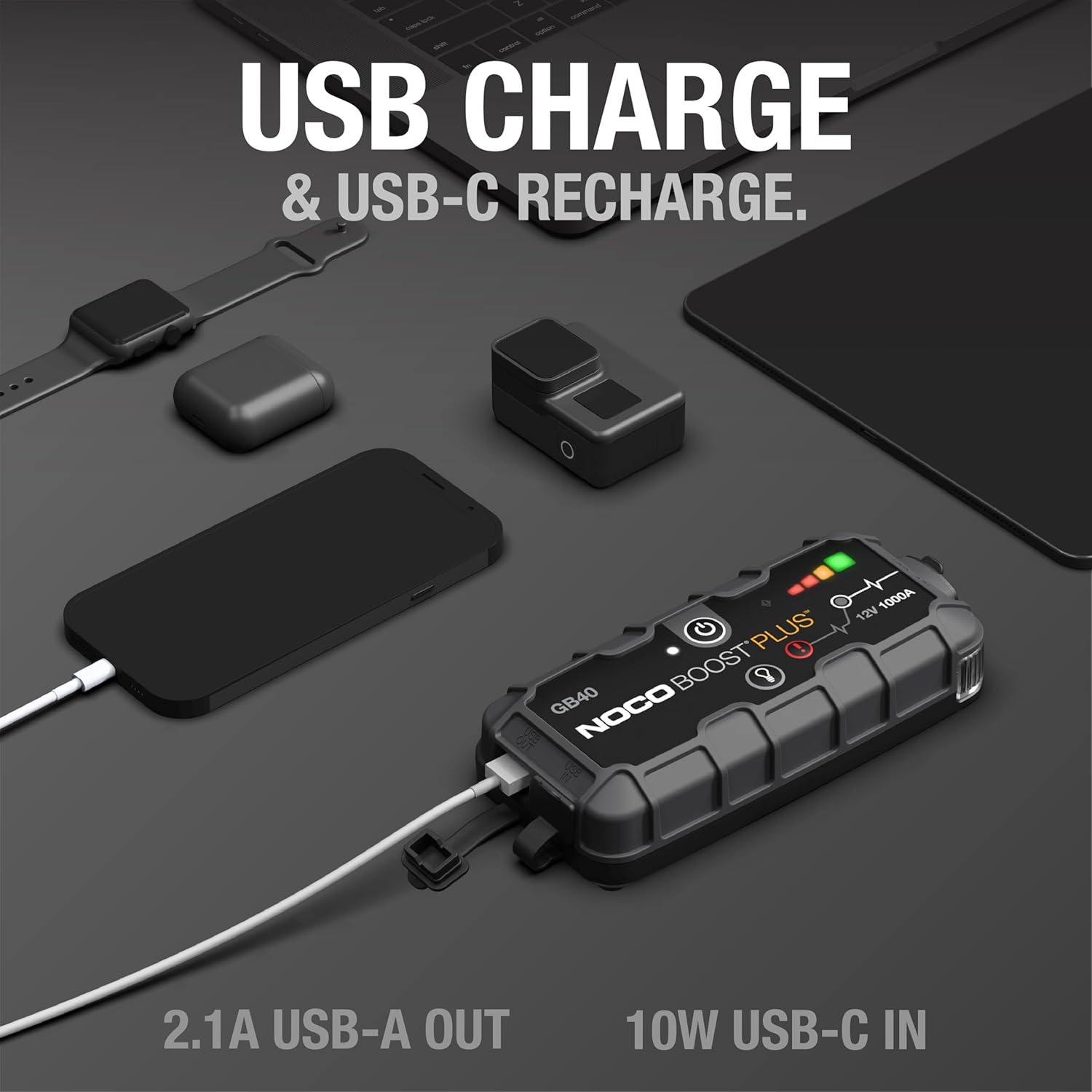 NOCO Boost Portable Car Jump Starter Power Bank