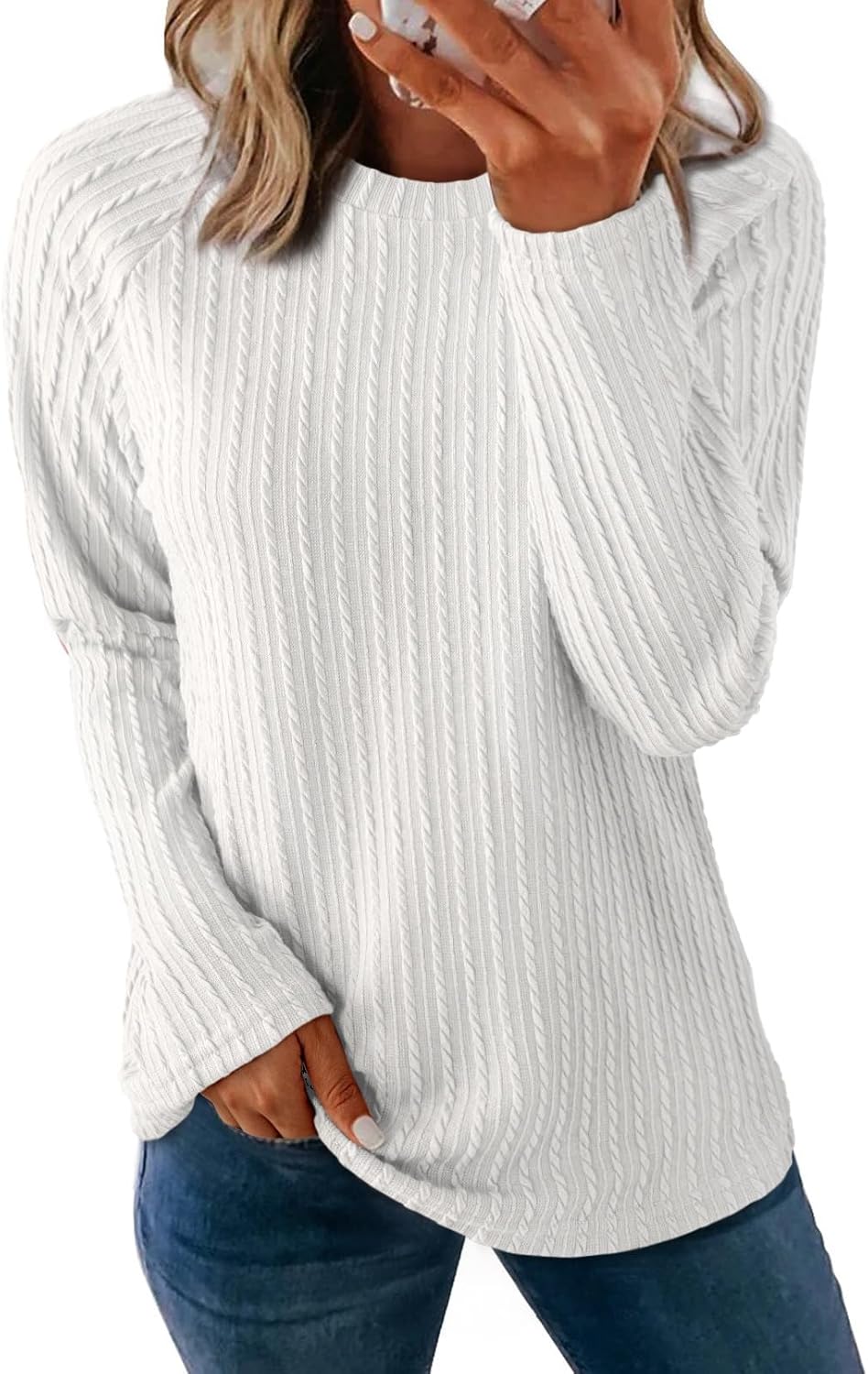 Dokotoo Womens Tops Long Sleeve Lightweight Shirts