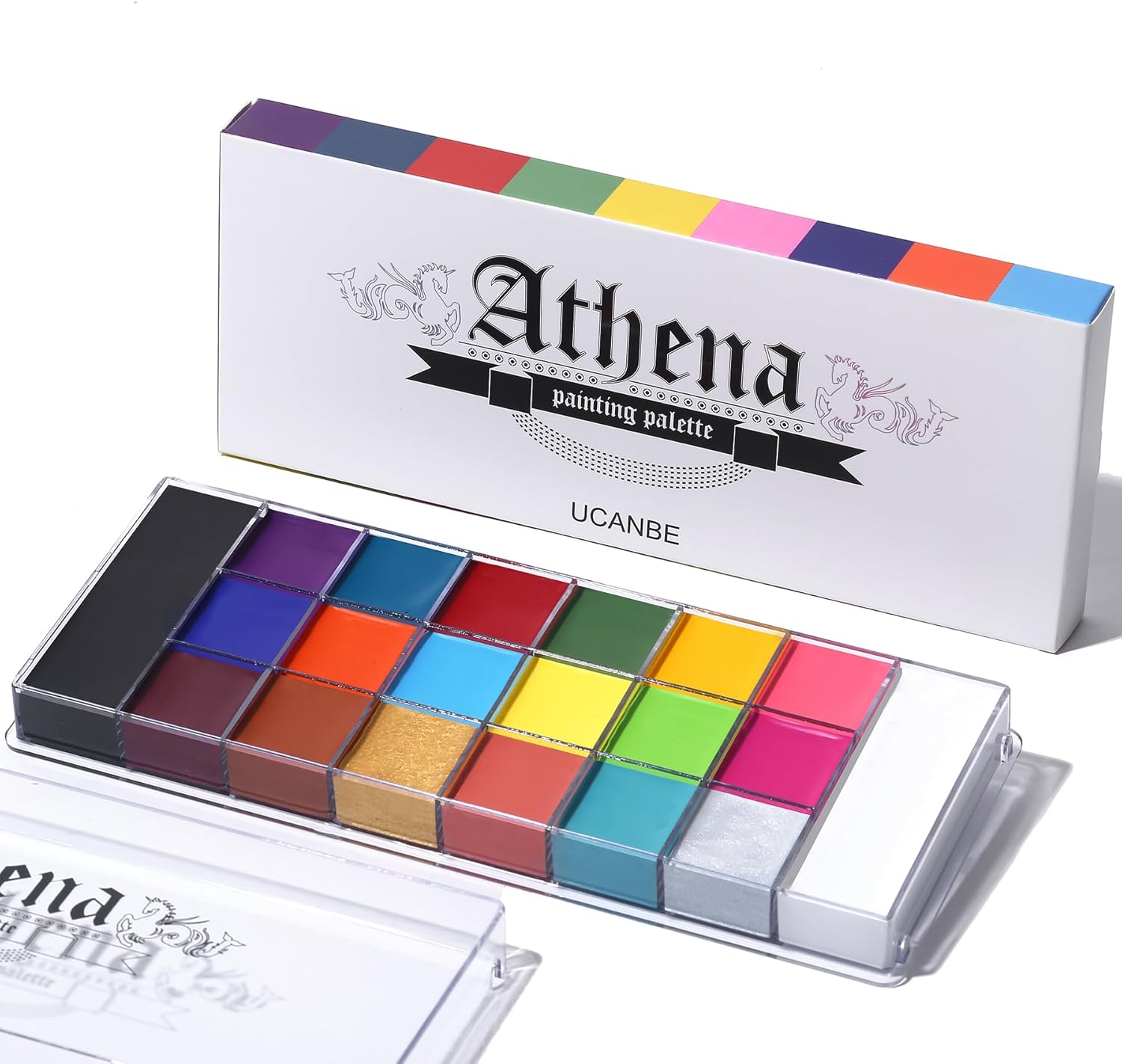 UCANBE Athena Face Body Paint Oil Palette