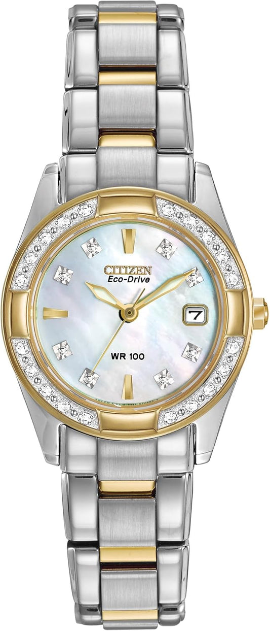 Citizen Women's Eco-Drive Dress Classic Diamond Watch