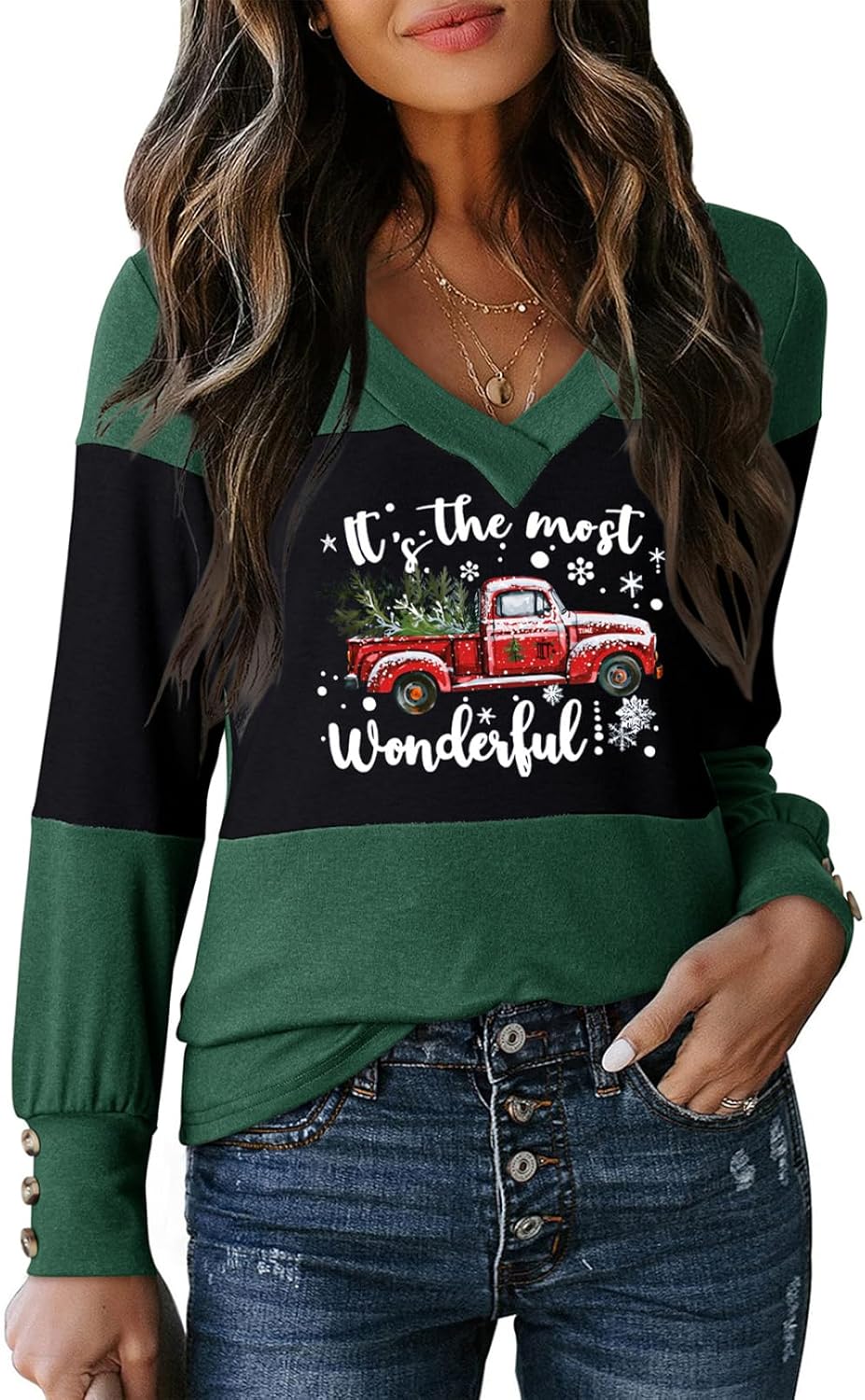 Dokotoo Long Sleeve Shirts for Women Fall Outfits