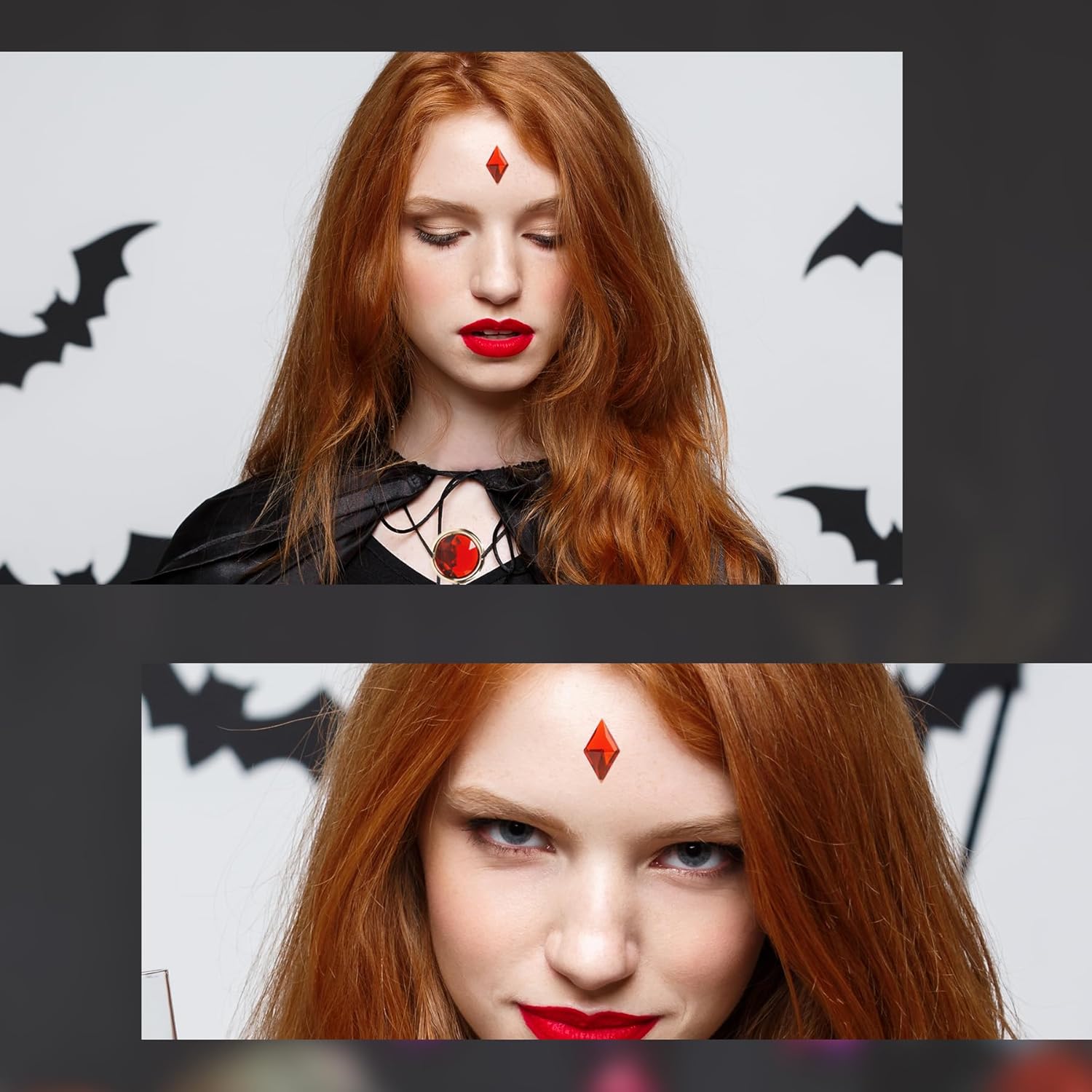 Red Gem Waist Belt - PUWUTO Anime Cosplay Stone Chain