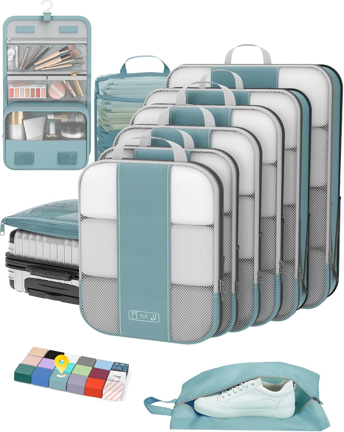 OlarHike 10 Compression Packing Cubes