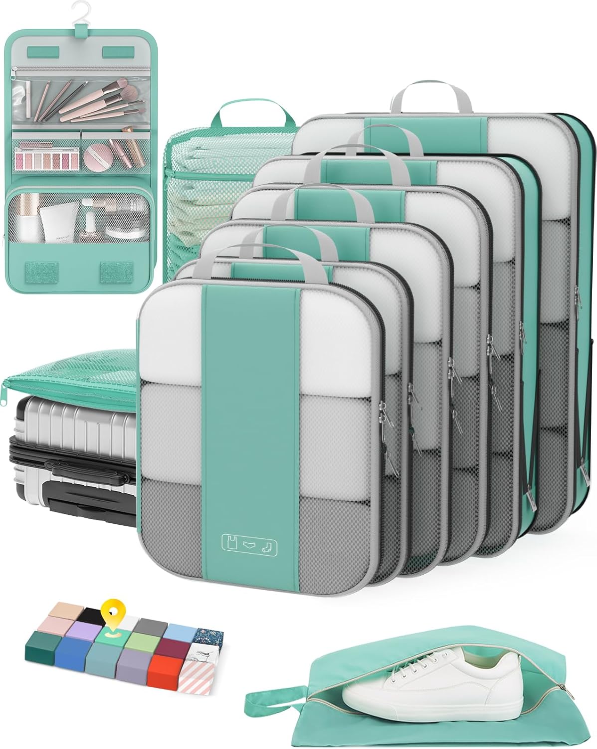 OlarHike 10 Compression Packing Cubes