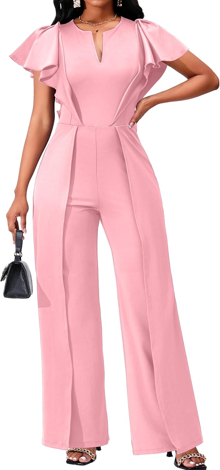 Dressy Long Pants Jumpsuit for Women