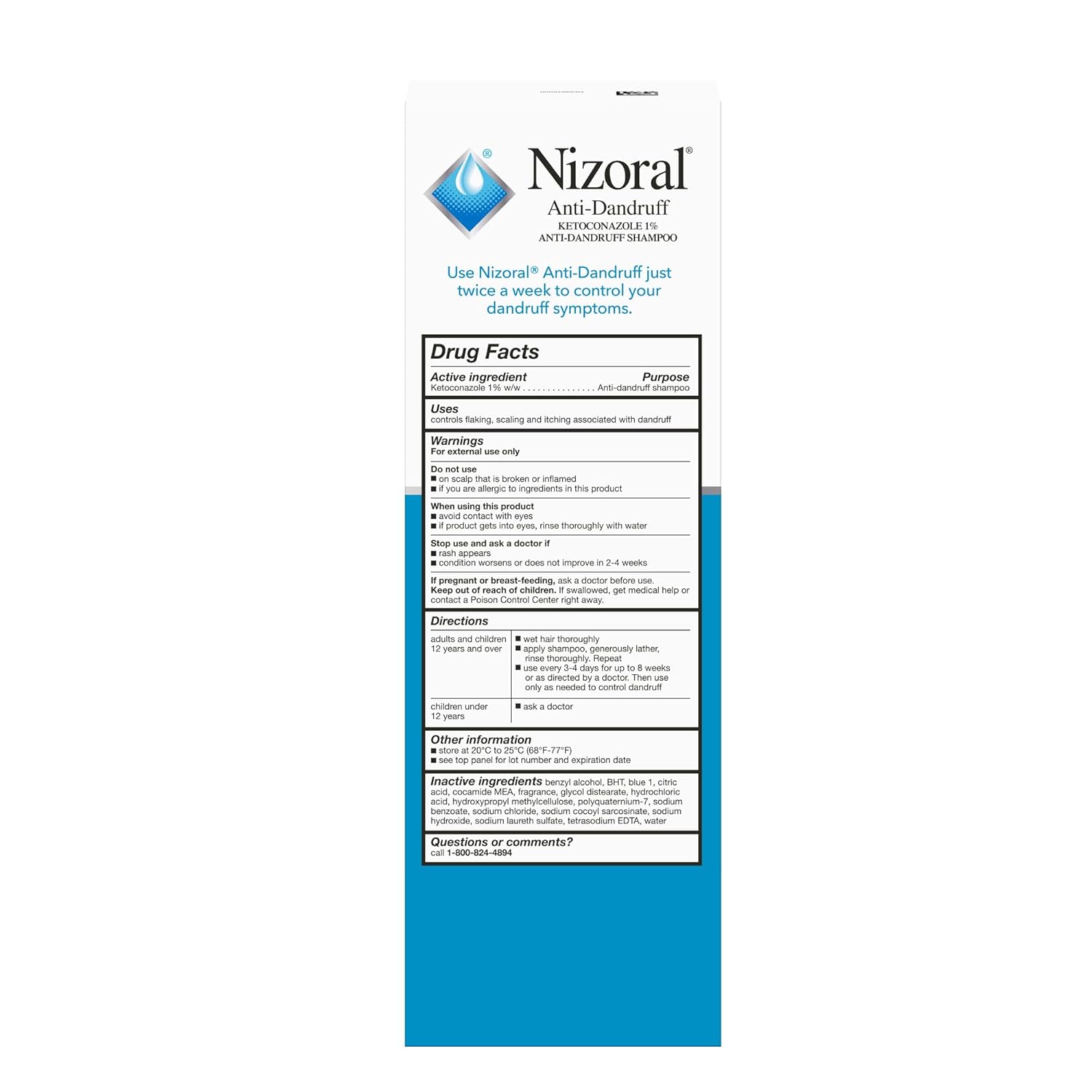 Nizoral Anti-Dandruff Shampoo Fresh Scent