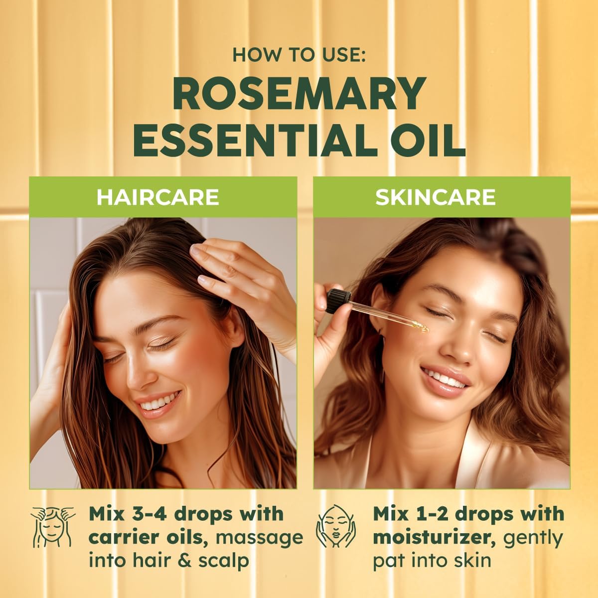 "100% Pure Rosemary Oil for Hair Growth