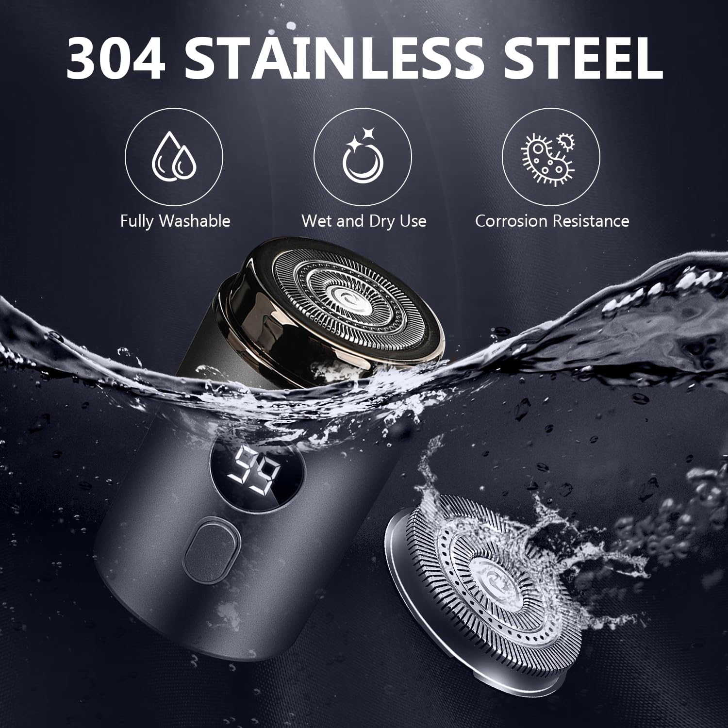 Mini Portable Electric Shaver for Men