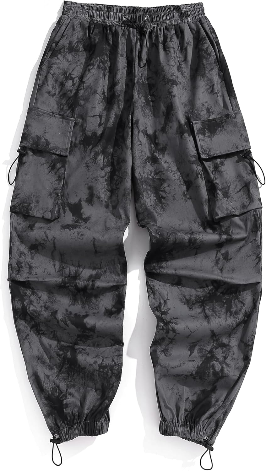 ZAFUL Flat Pocket Parachute Pants for Men