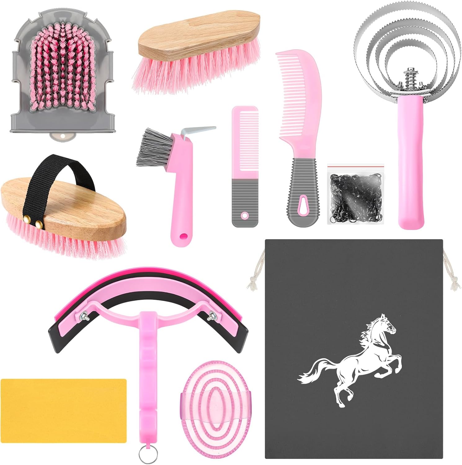 Abbylike Horse Grooming Kit Racing Festival