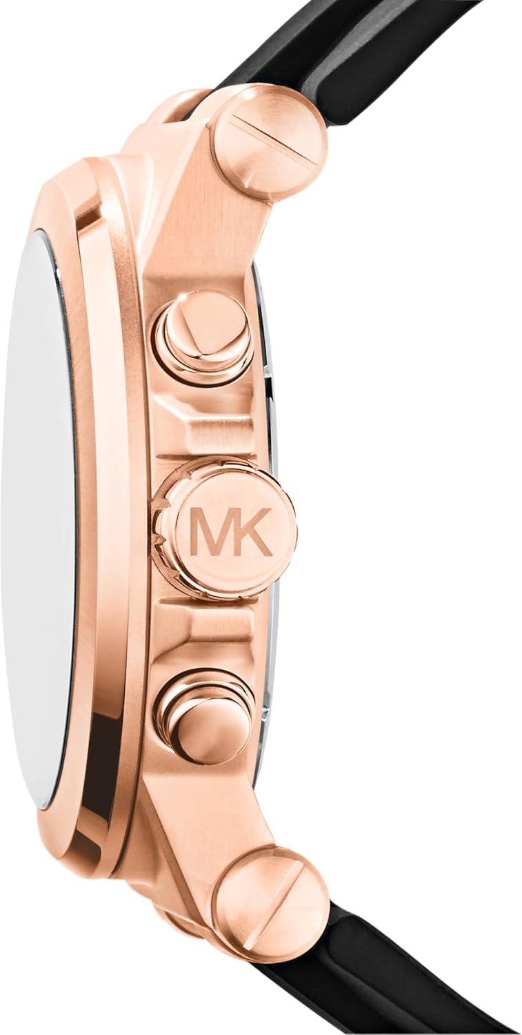 Michael Kors Dylan Men's Watch, Stainless Steel Chronograph Watch for Men with Steel or Silicone Band