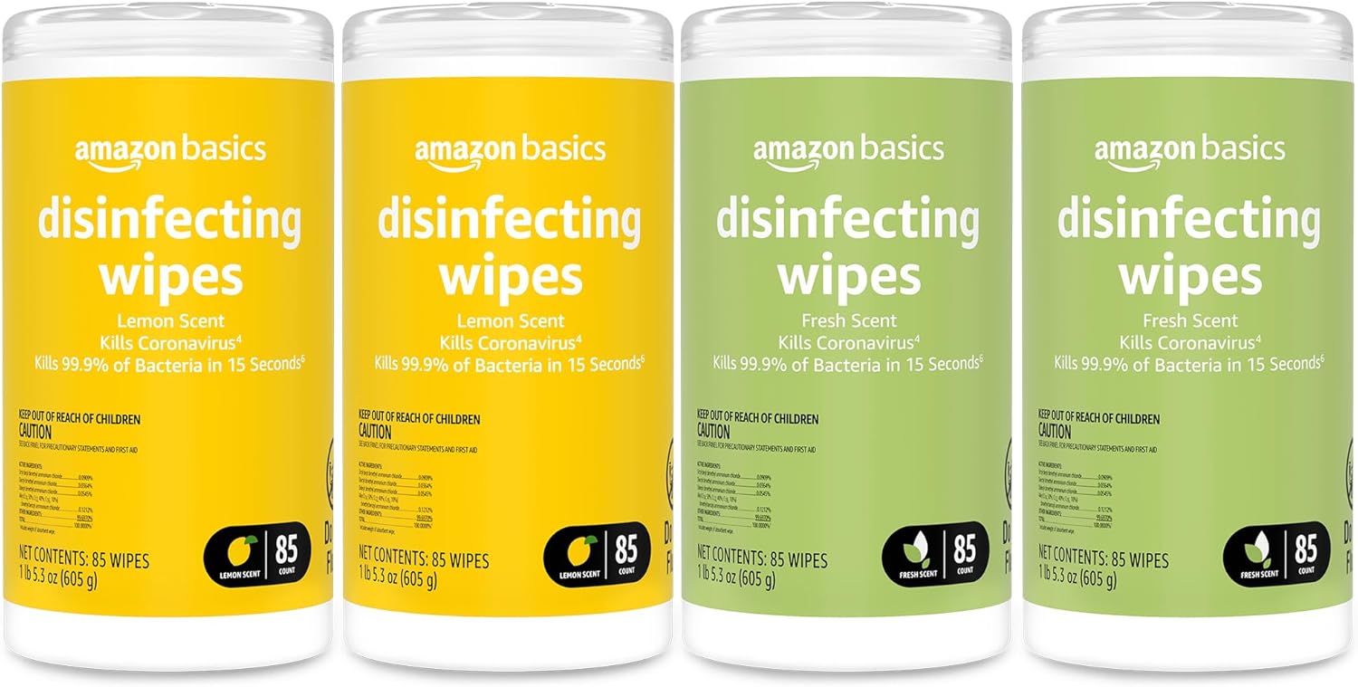 Sanitizing Wipes Lemon & Fresh Scent
