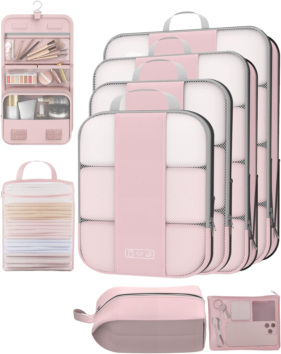 OlarHike 10 Compression Packing Cubes