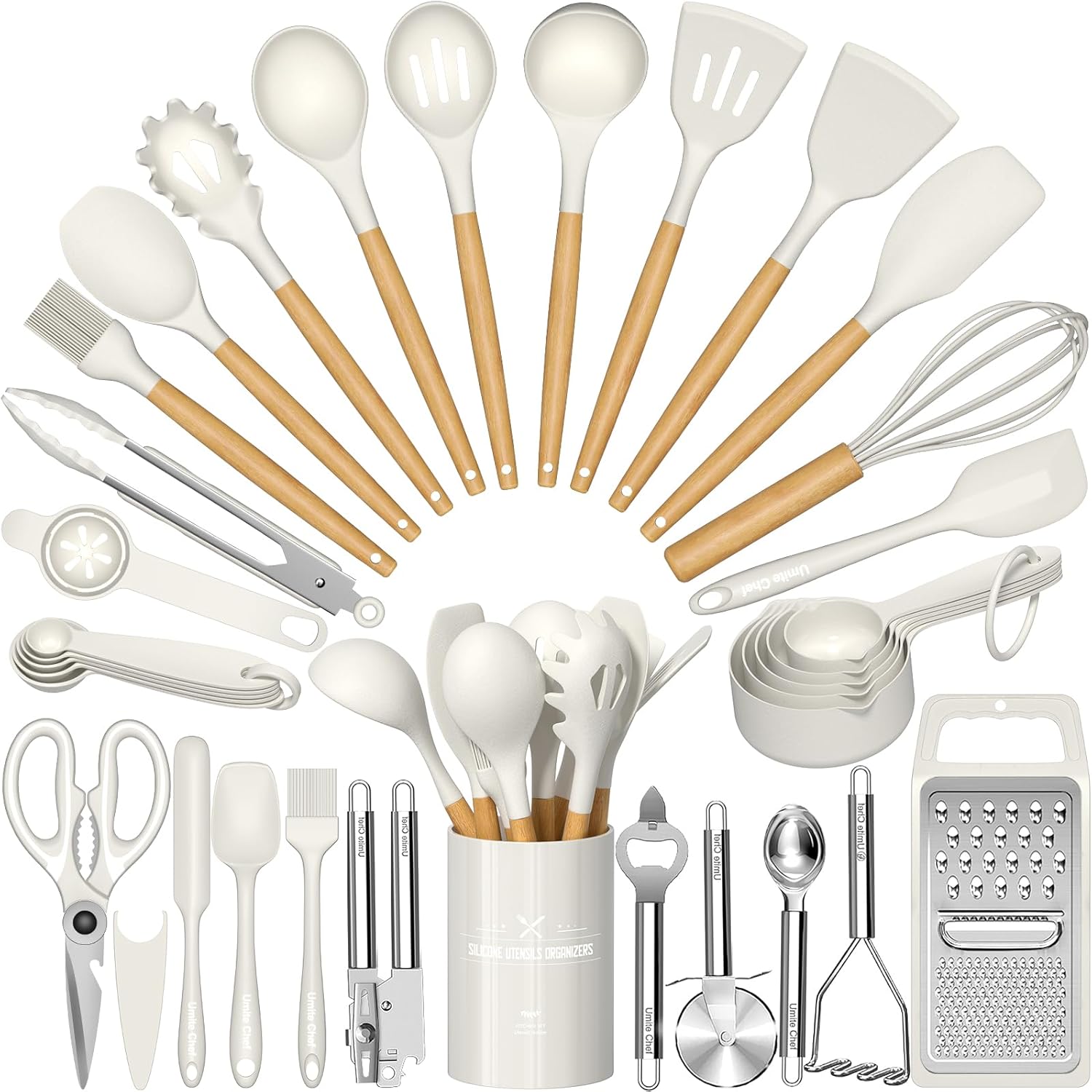 Umite Chef Silicone Kitchen Utensil Set