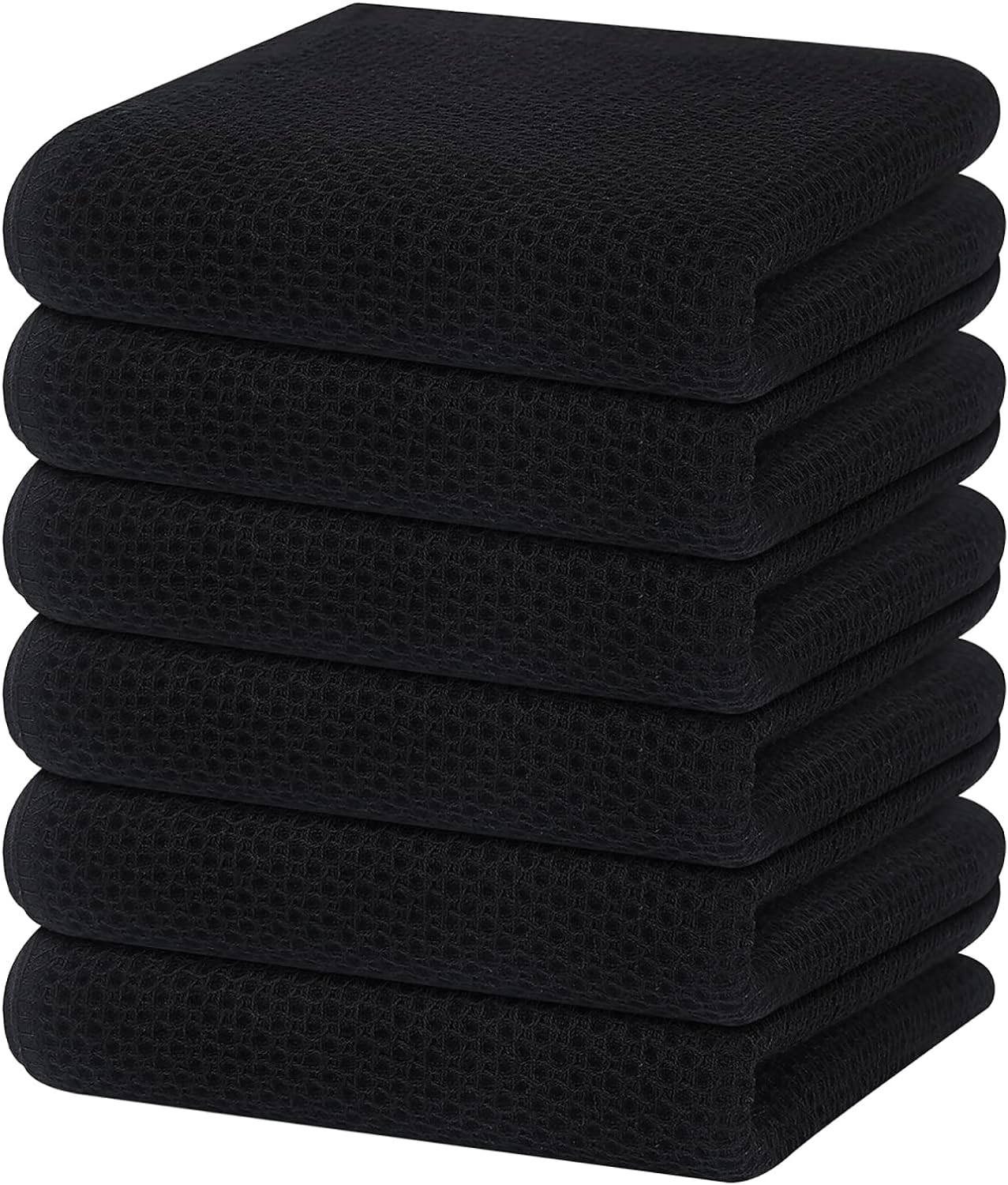 Homaxy 100% Cotton Waffle Dish Cloths