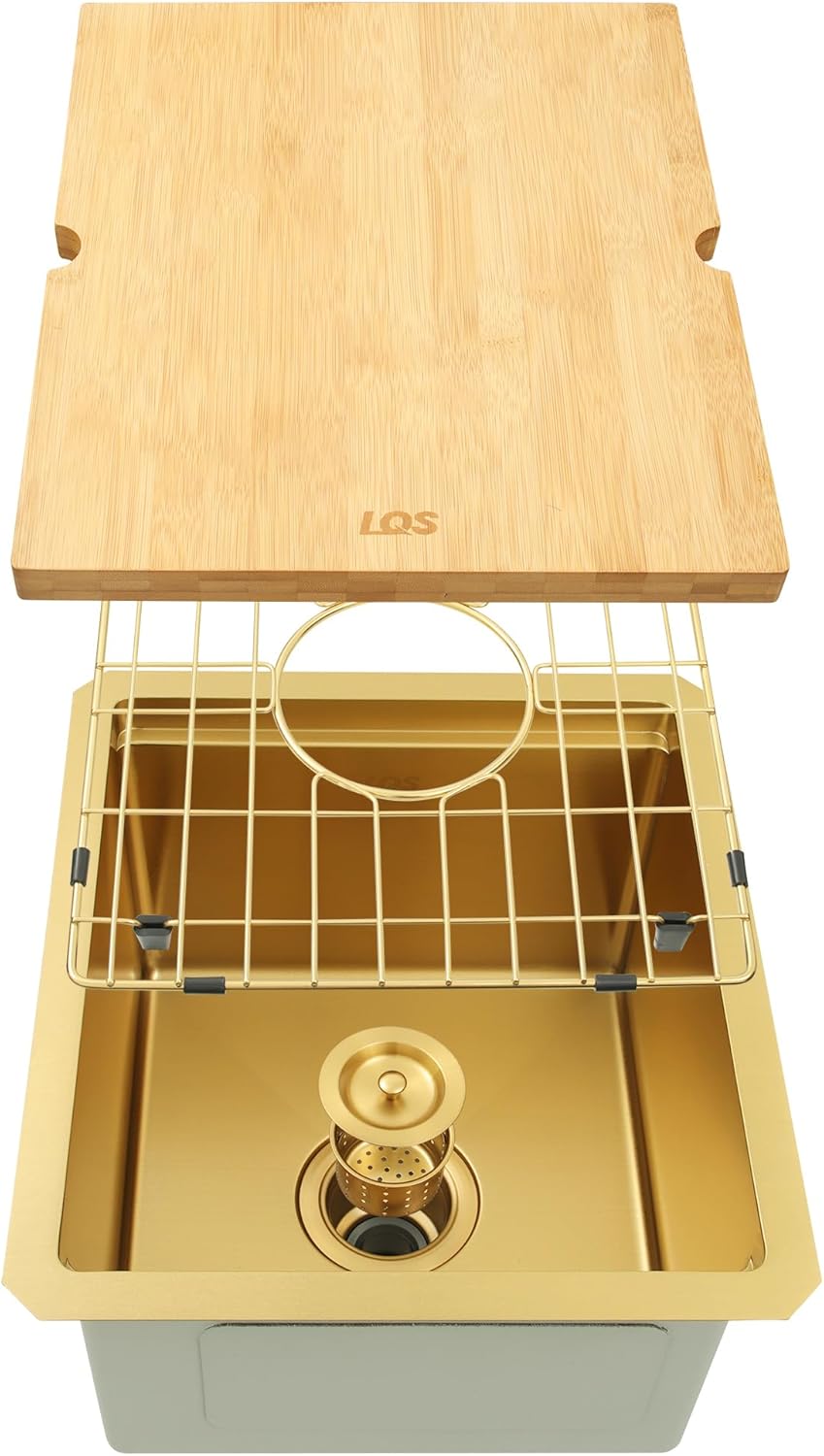 Modern Undermount Gold Sink for Kitchens