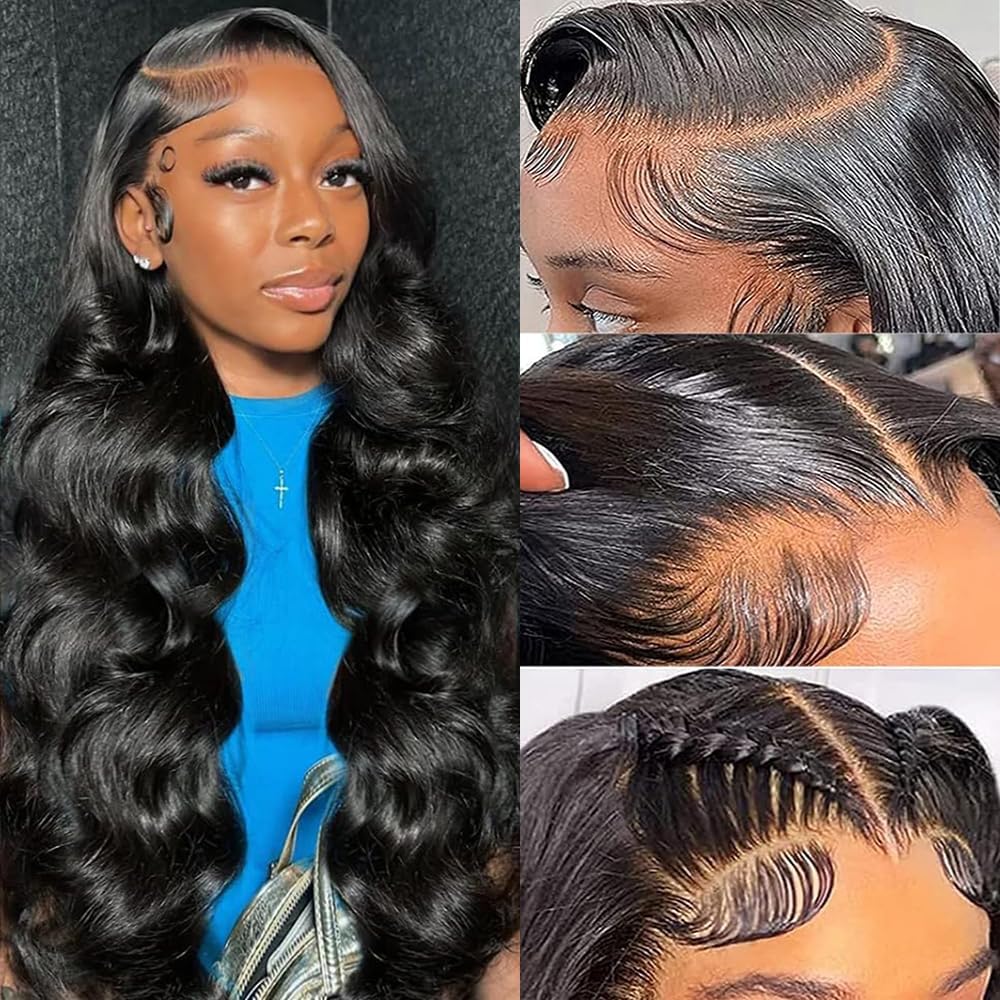 JTMMP 26" Deep Wave Lace Front Wig
