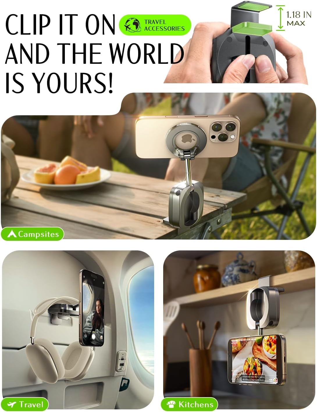 LISEN Travel Gifts for Women Airplane Gadgets Travel
