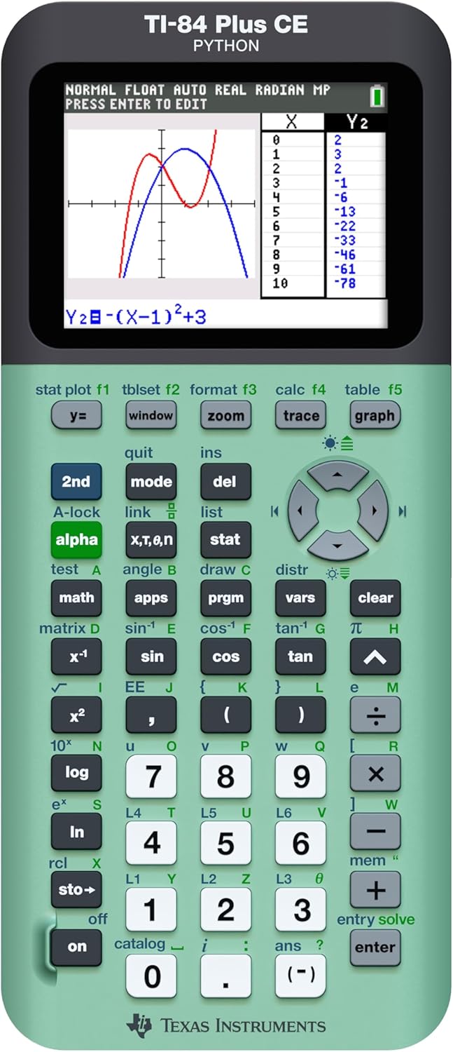 TI-84 Plus CE Graphing Calculator